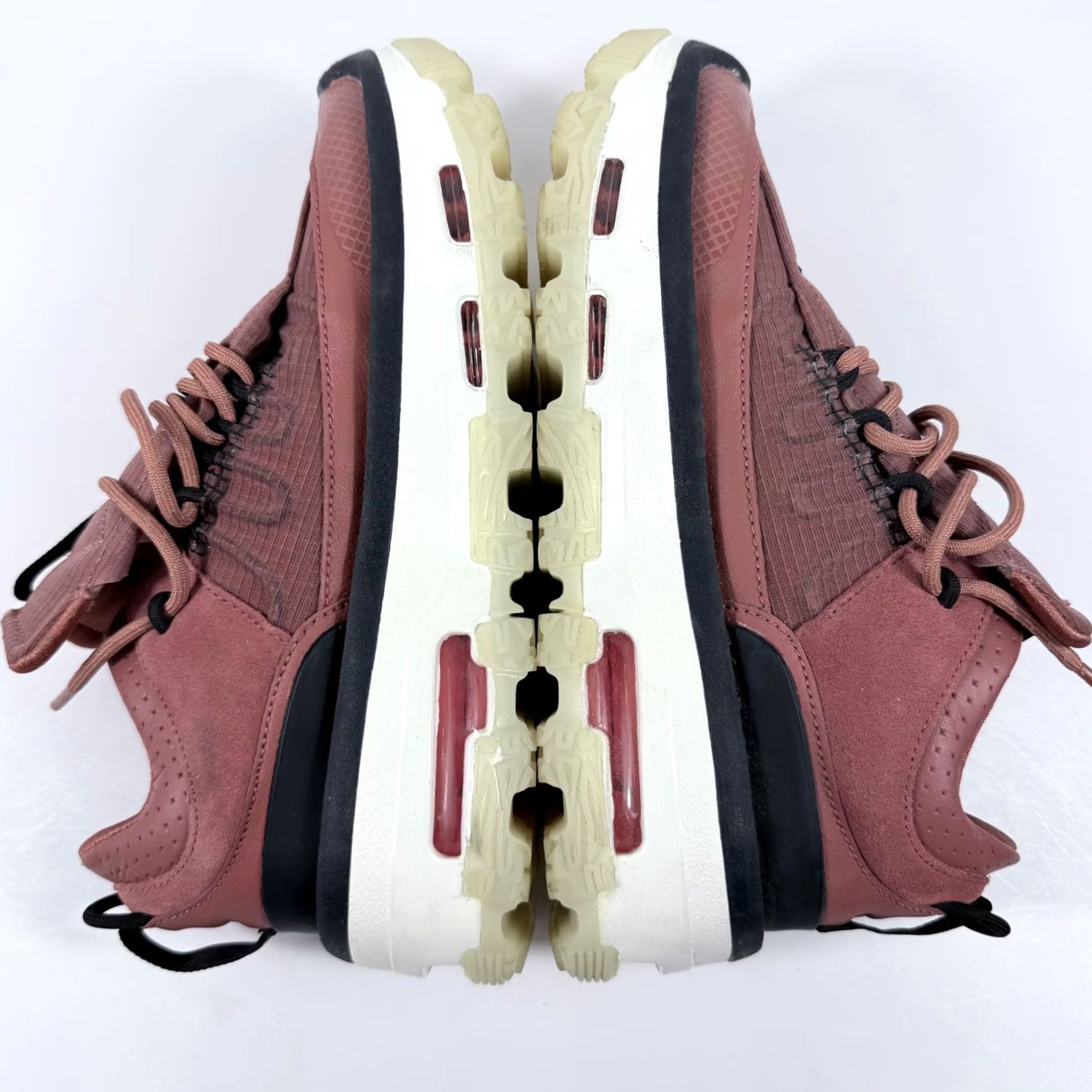 Jordan Brand Jordan Air Mae Sneakers Women Canyon Rust Low Top - 7.5 Womens Jordan Air Mae Athletic Running Sneakers Comfort Cushioned Logo Casual Activewear Shoes Size S / US 4 / IT 40 - 7 Thumbnail
