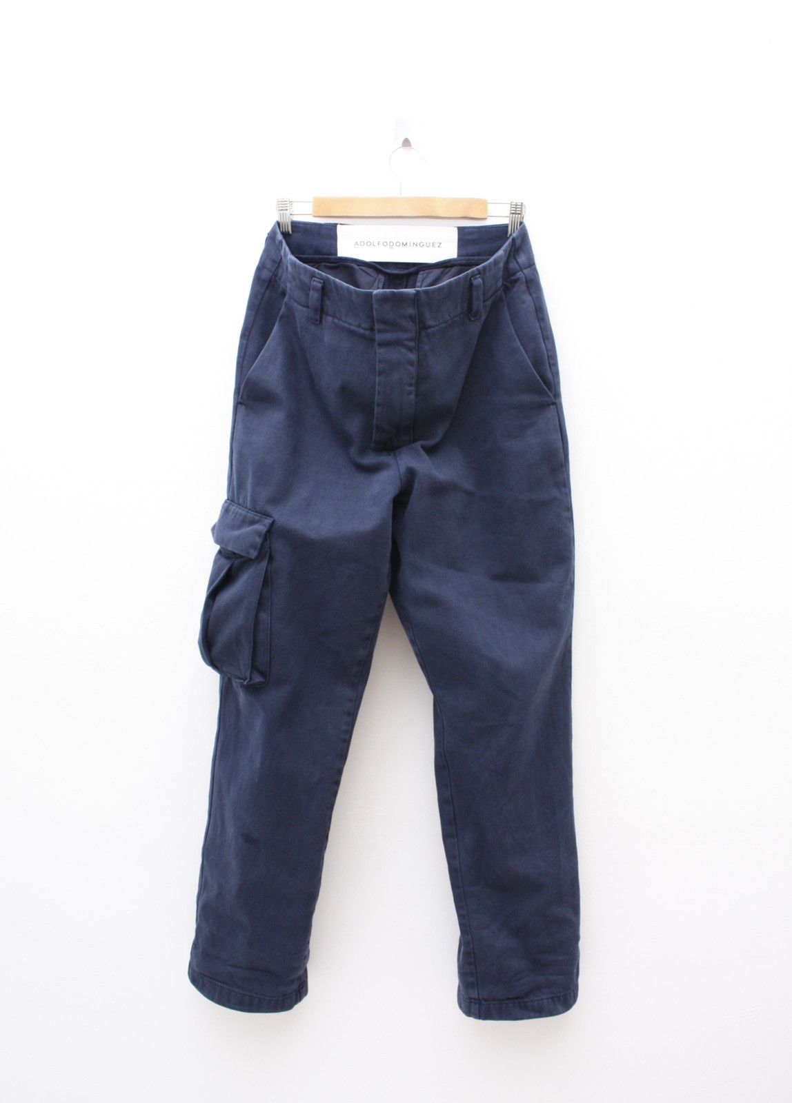 Adolfo Dominguez Adolfo Dominguez Cargo Pants Navy Size US 31 - 1 Thumbnail