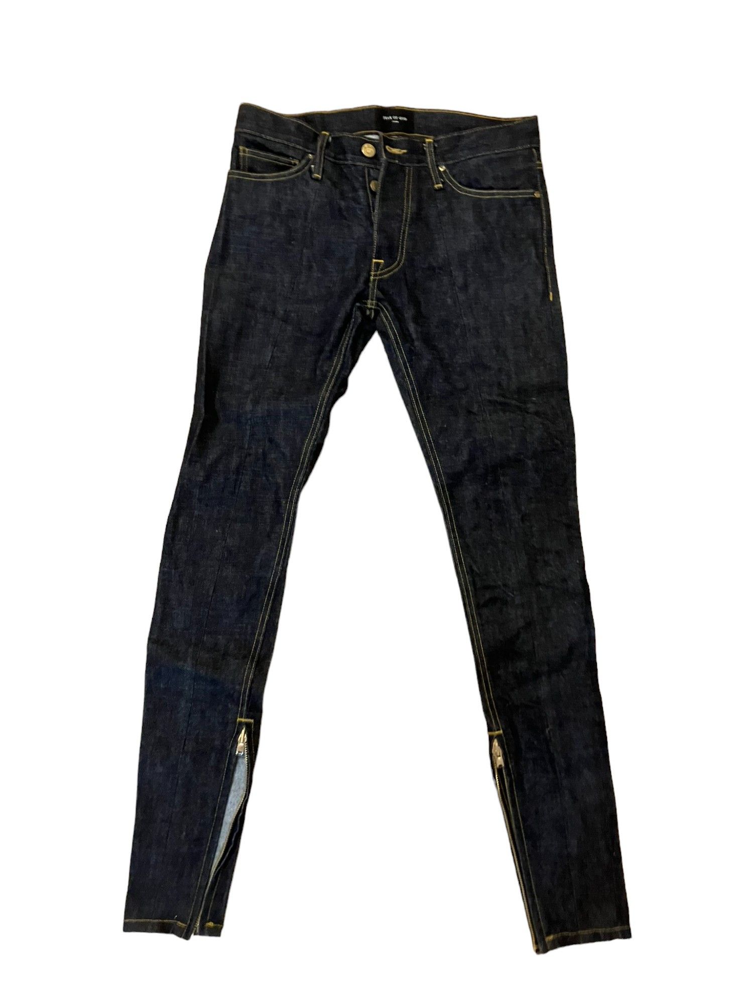 New! Fear of God ZIP ANKLE JEANS