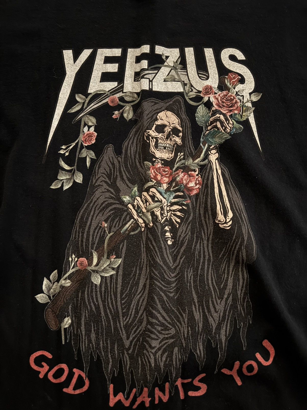 Other Black Yeezus Graphic Tee Size US L / EU 52-54 / 3 - 2 Thumbnail