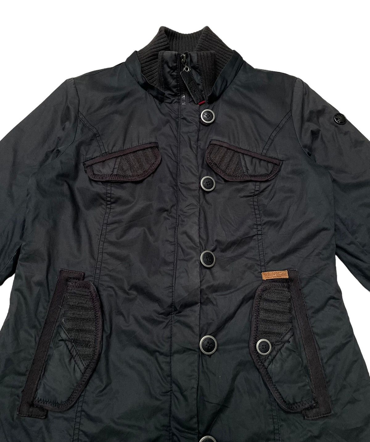 Vintage Vintage Japanese Brand Khujo Waxed Cotton Jacket 2000s Size US M / EU 48-50 / 2 - 4 Thumbnail