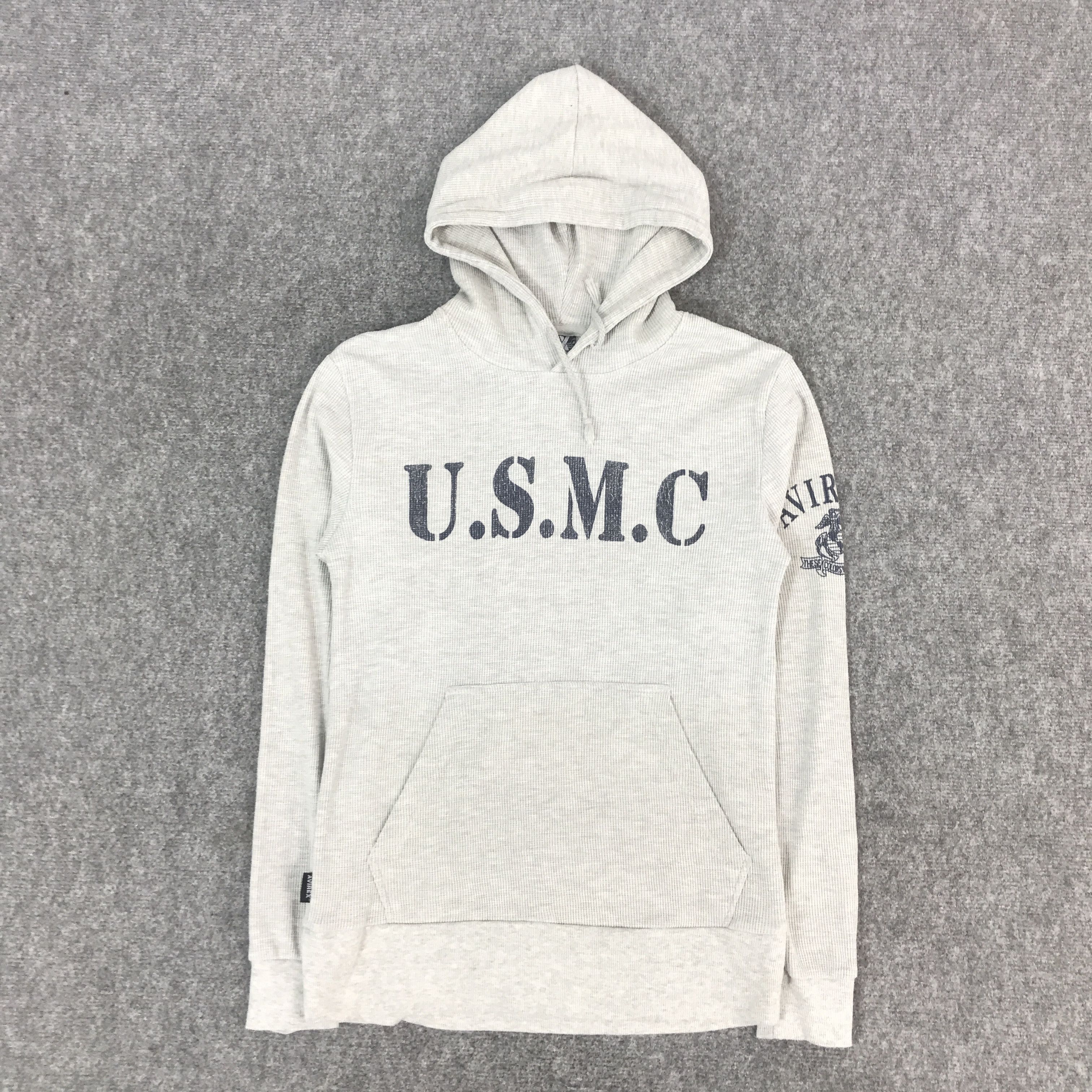 Avirex AVIREX U.S.M.C HOODIE SWEATSHIRT JACKET Size US M / EU 48-50 / 2 - 1 Thumbnail