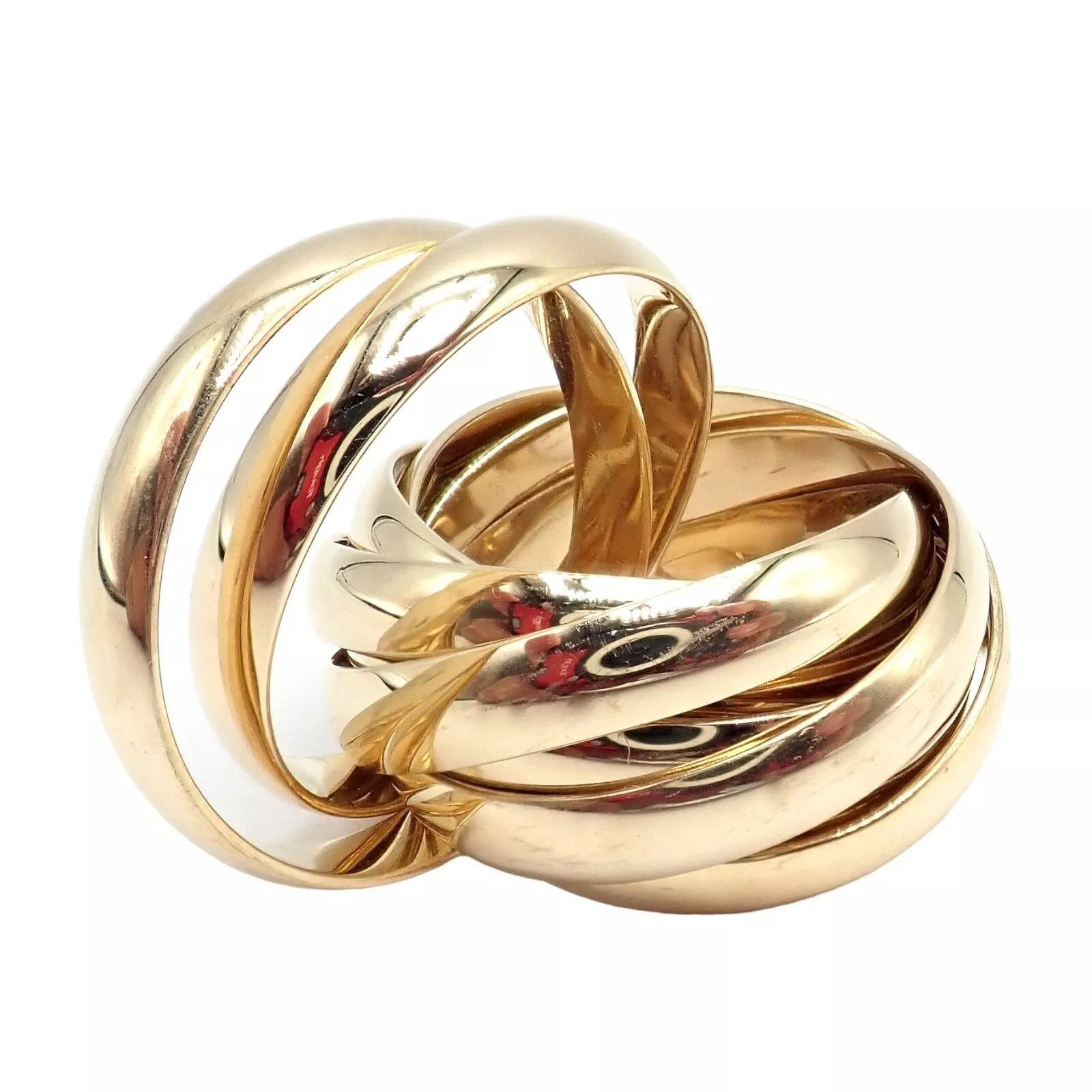 Tiffany & Co. Tiffany & Co Gold 9 Row Melody Calife Picasso Ring 5 Size ONE SIZE - 3 Thumbnail
