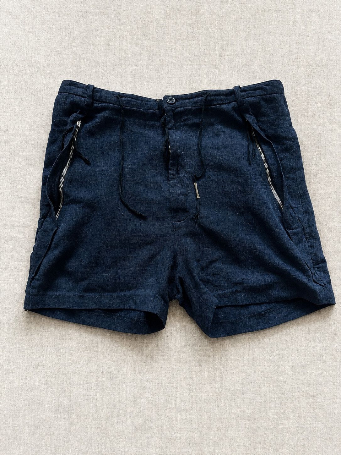 Damir Doma Damir Doma Made in Belgium Cashmere-Wool Riri Zip Shorts Size US 32 / EU 48 - 1 Thumbnail