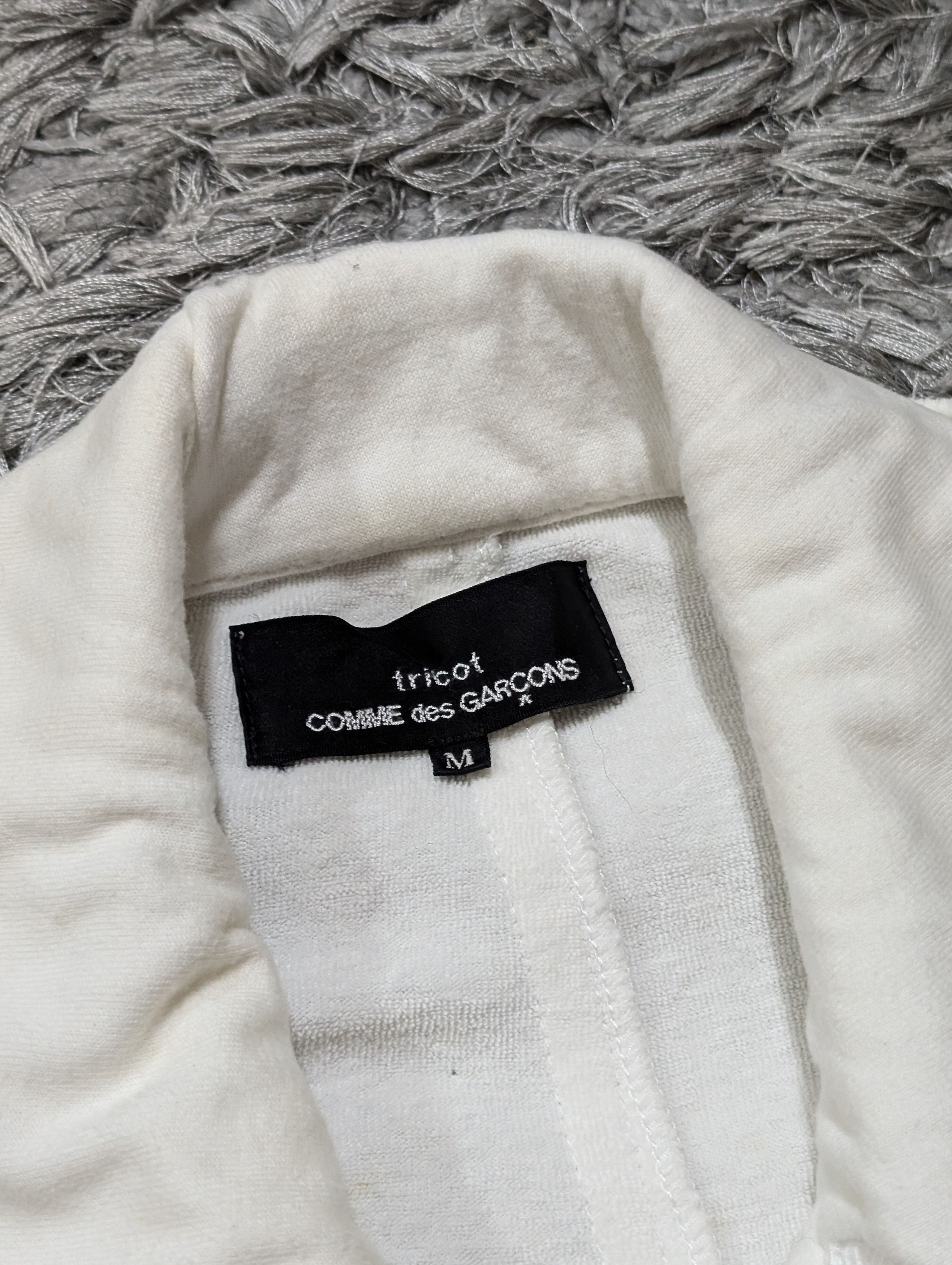 Comme des Garcons S/S 2003 Comme Des Garcons Cotton Cropped Jacket Size M / US 6-8 / IT 42-44 - 10 Thumbnail