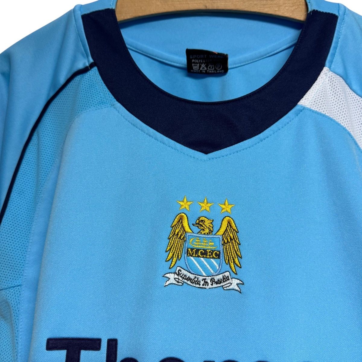 Vintage Manchester City Vintage 2008/09 Soccer Jersey Football Shirt Size US M / EU 48-50 / 2 - 7 Thumbnail