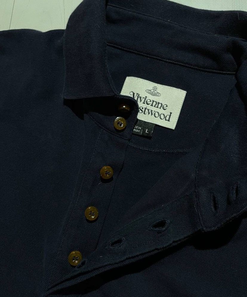Vivienne Westwood Vivienne Westwood mens polo t-shirt navy size L Large Size US L / EU 52-54 / 3 - 5 Thumbnail