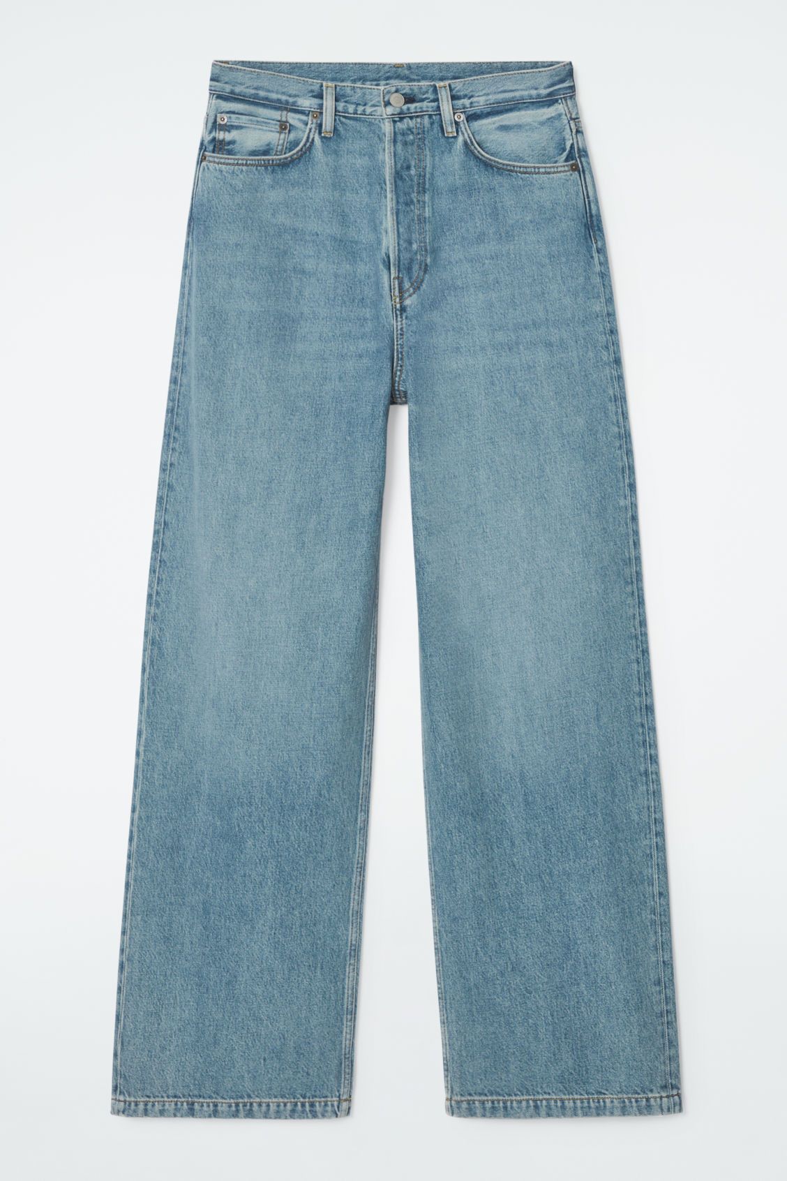 ◆BADBLOOD◆ 0093 Wide Denim Jeans Light Blue 251019M186002_1.jpg