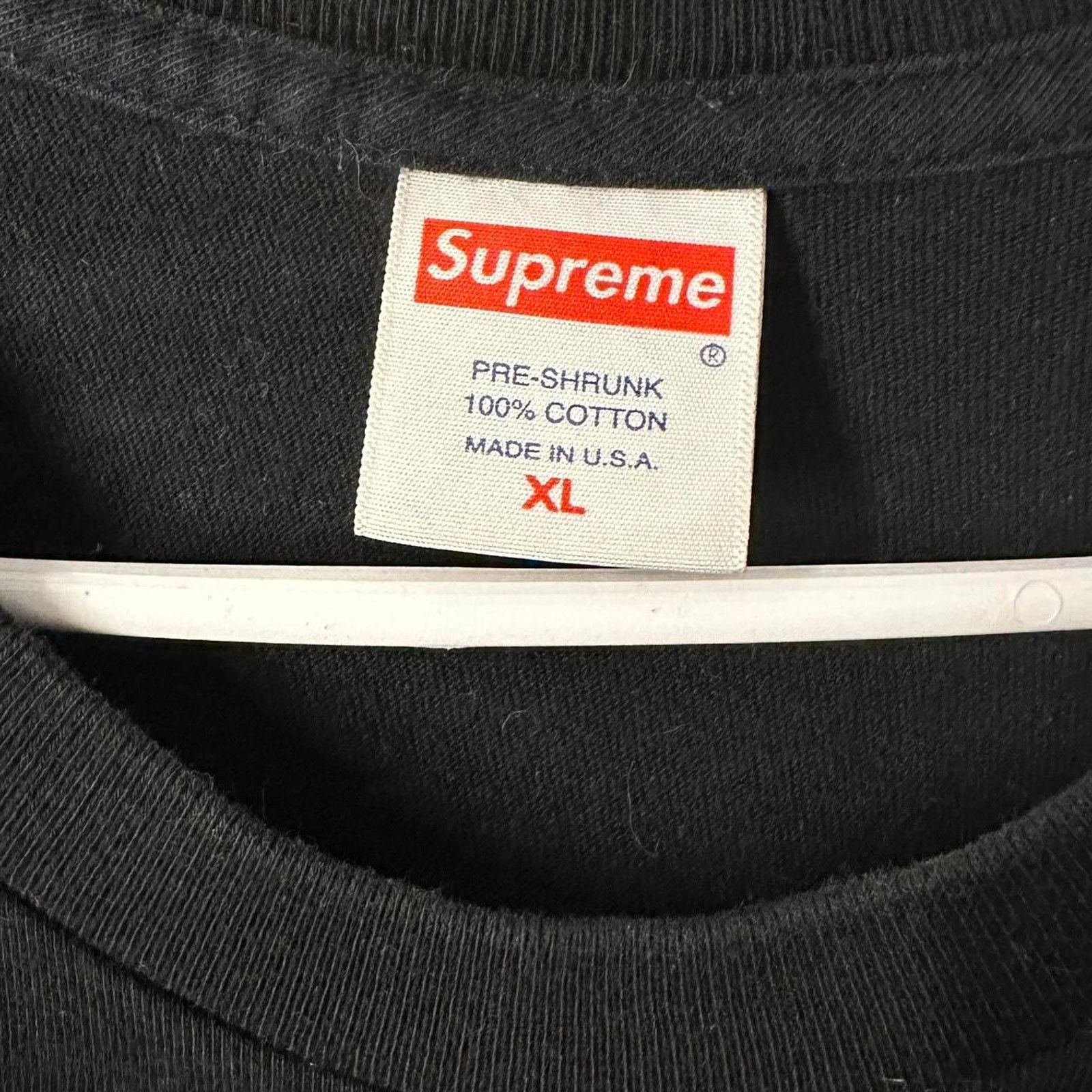 Supreme Xl black supreme cloud tee Size US XL / EU 56 / 4 - 3 Thumbnail