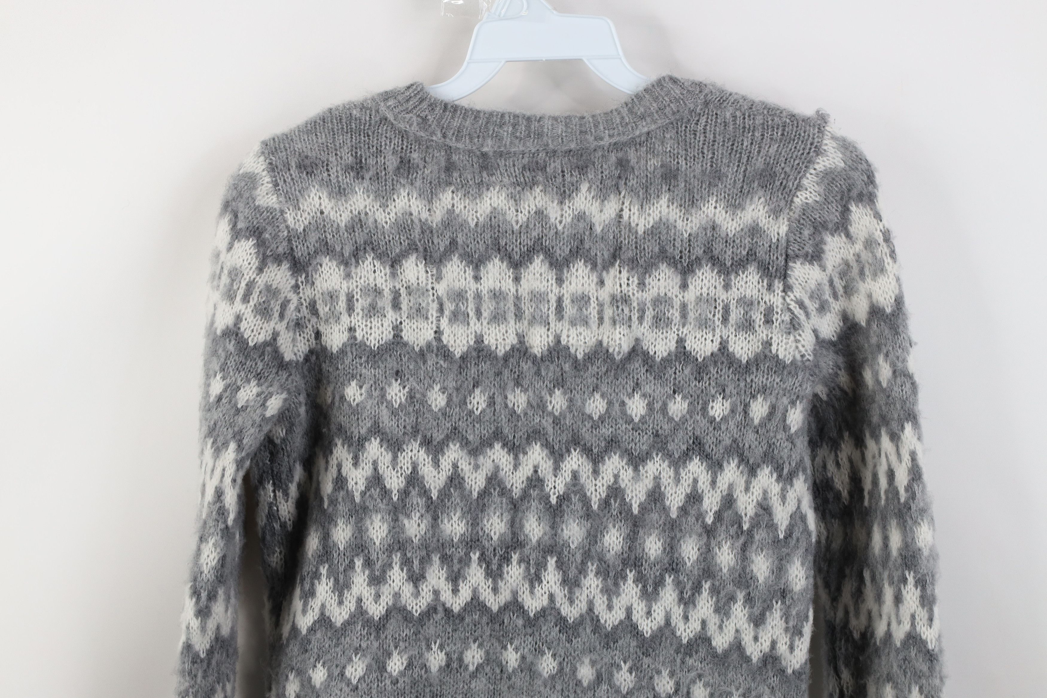Abercrombie & Fitch Vintage 90s Y2K Abercrombie & Fitch Fair Isle Knit Sweater Size S / US 4 / IT 40 - 13 Thumbnail