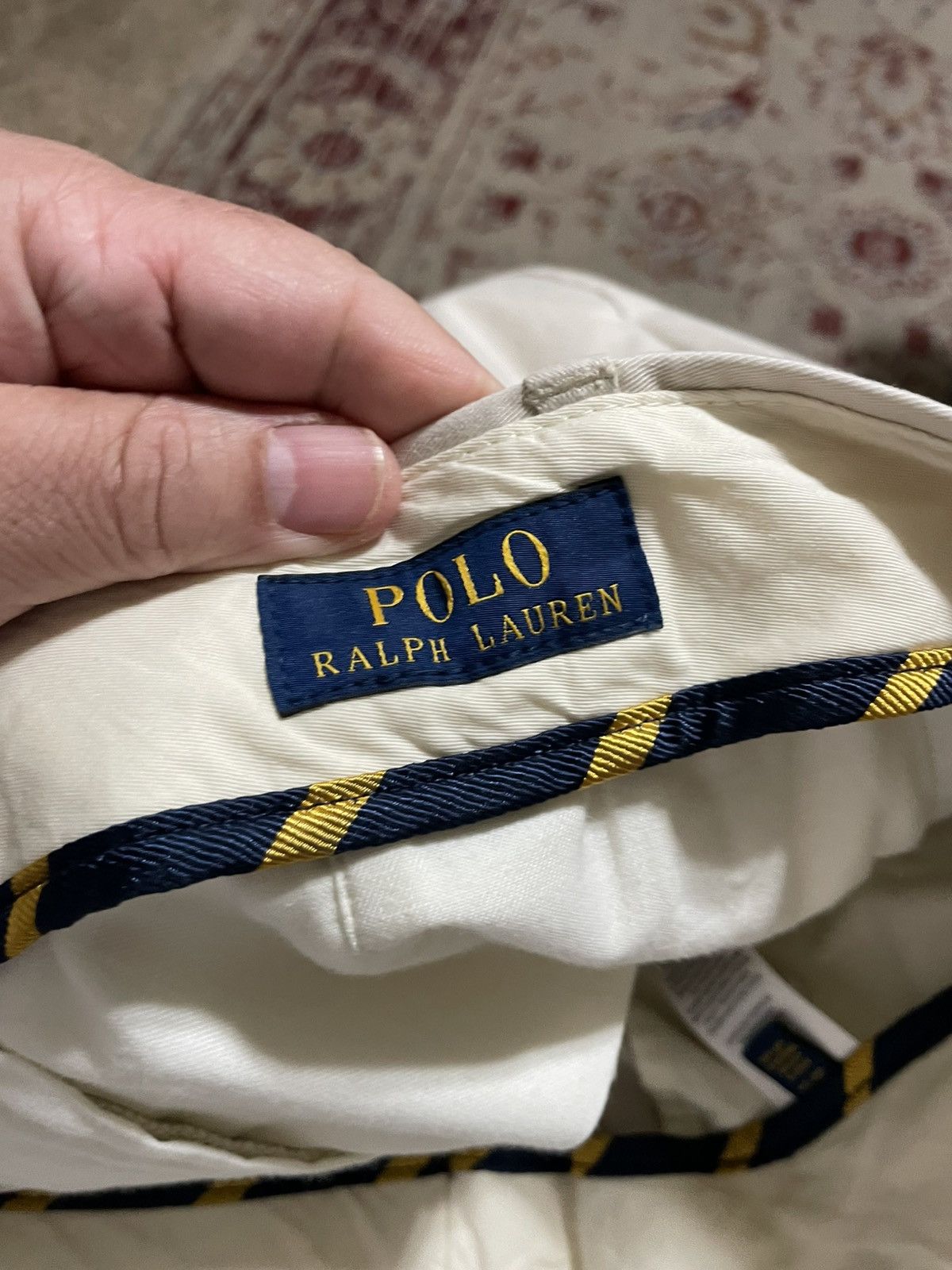 Polo Ralph Lauren FF cuffed Stretch trousers nwt 148.00 Size US 38 / EU 54 - 12 Thumbnail