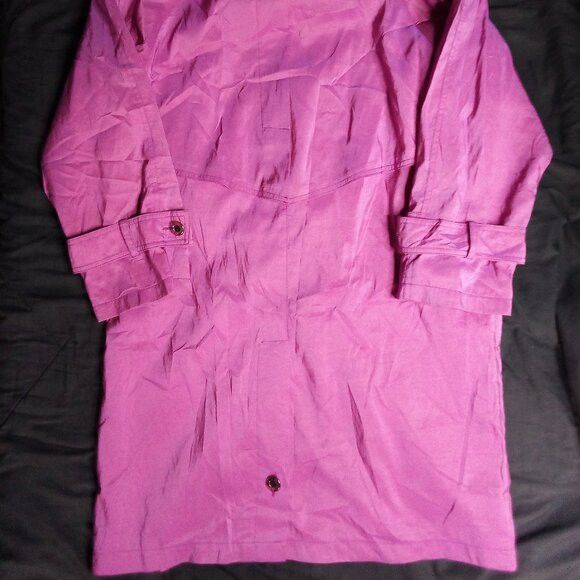 Jones New York Vintage Jones New York Iridescent Cloak Raincoat Jacket Size ONE SIZE - 7 Thumbnail