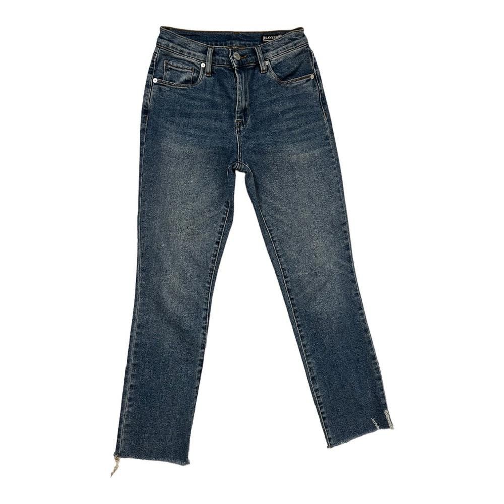 BLANKNYC BLANKNYC l Madison Crop Raw Hem Jeans Size 26 Size 26" / US 2 / IT 38 - 2 Thumbnail