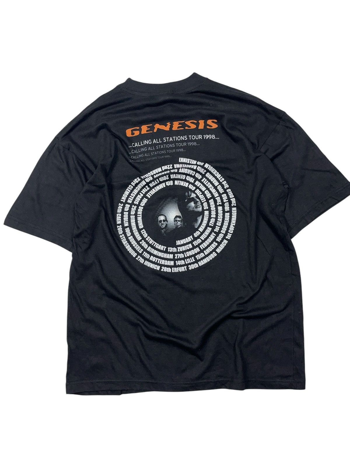 Band Tees × Vintage Vintage 1998 Genesis Calling All Stations Tour T-shirt Size US L / EU 52-54 / 3 - 2 Thumbnail