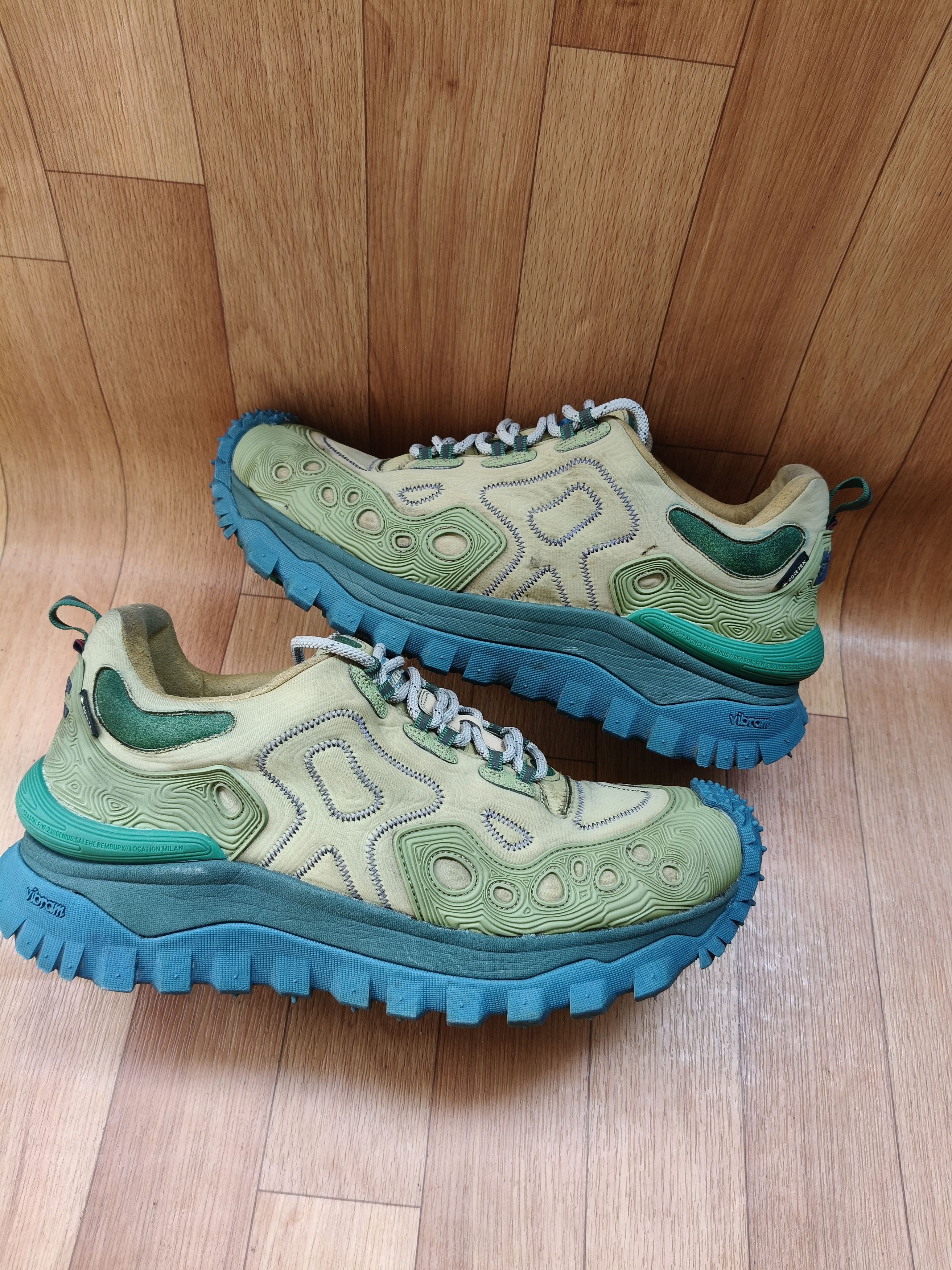 Moncler Monclear x salahe bembury genius sneaker Size US 12 / EU 45 - 8 Thumbnail