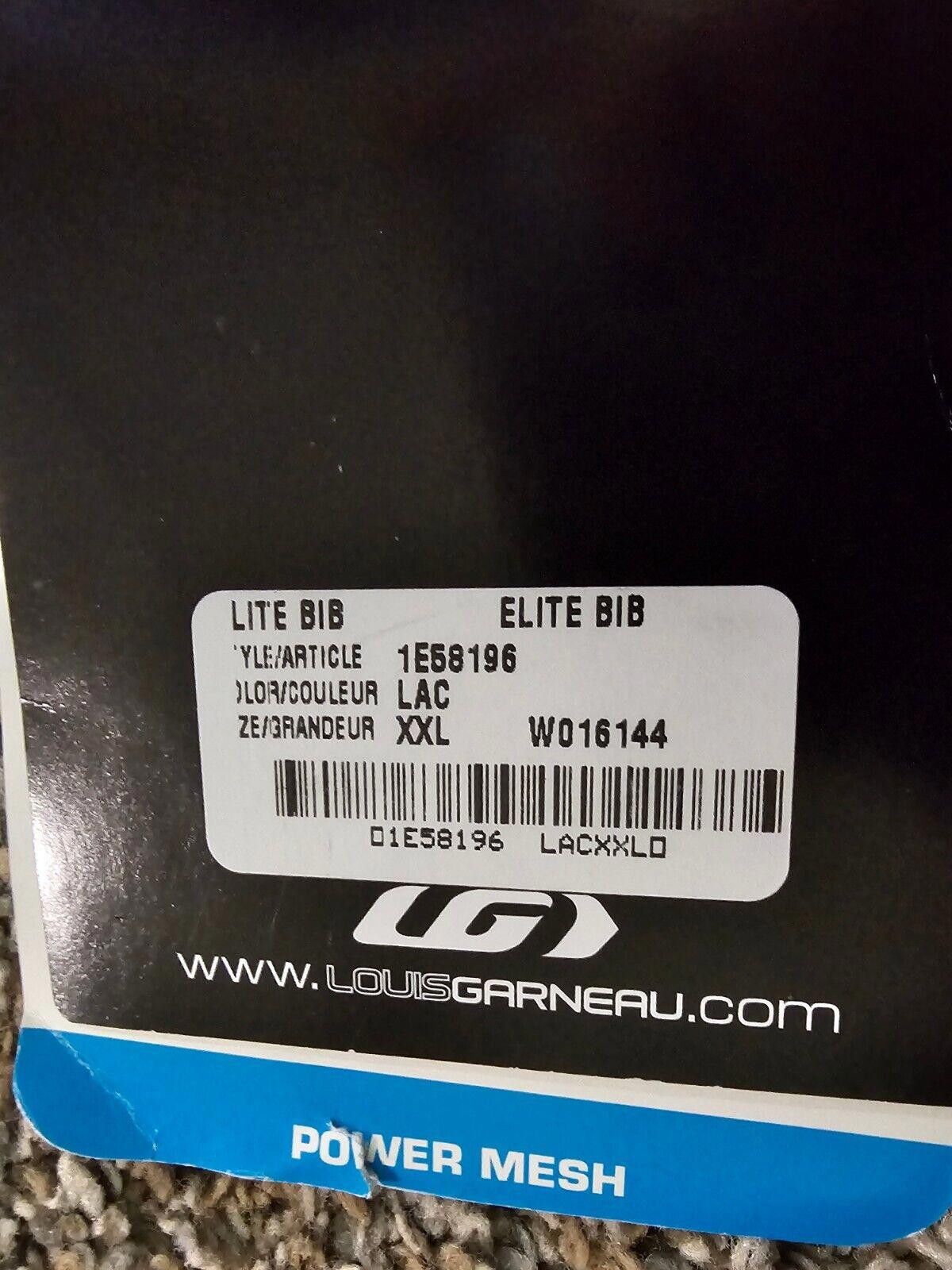 Designer Garneau Attitude Sports XXL Bicycle padded bib USA NWT NWD Size ONE SIZE - 3 Thumbnail