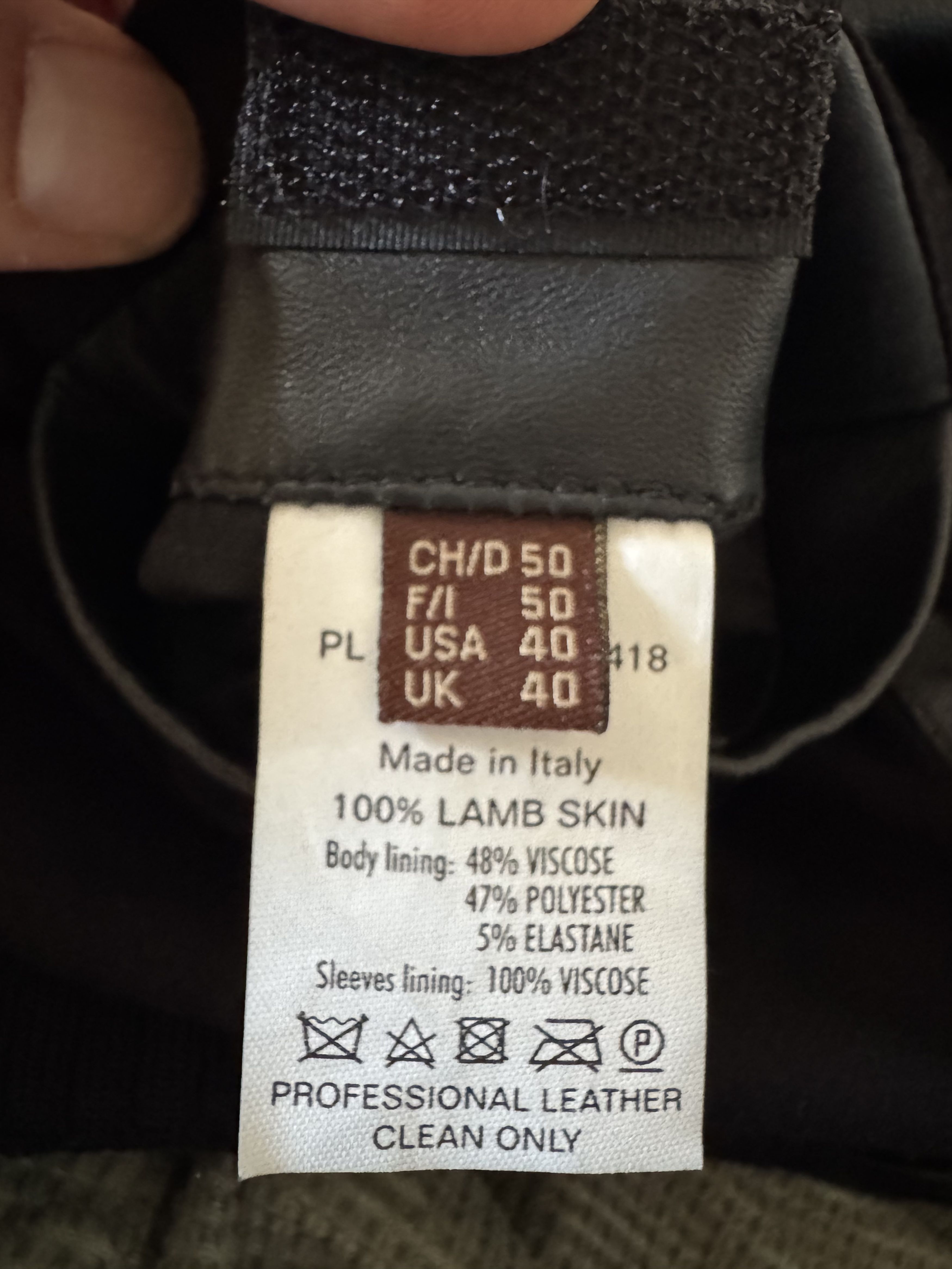Bally Bally Lambskin Leather Jacket- Like New- Size US40 Size US M / EU 48-50 / 2 - 3 Thumbnail