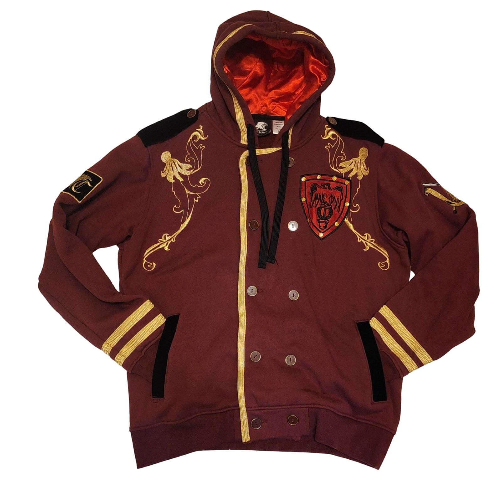 Clench Vintage Clench Jeans Men Hoodie Jacket Fleece, size L Size US L / EU 52-54 / 3 - 1 Thumbnail