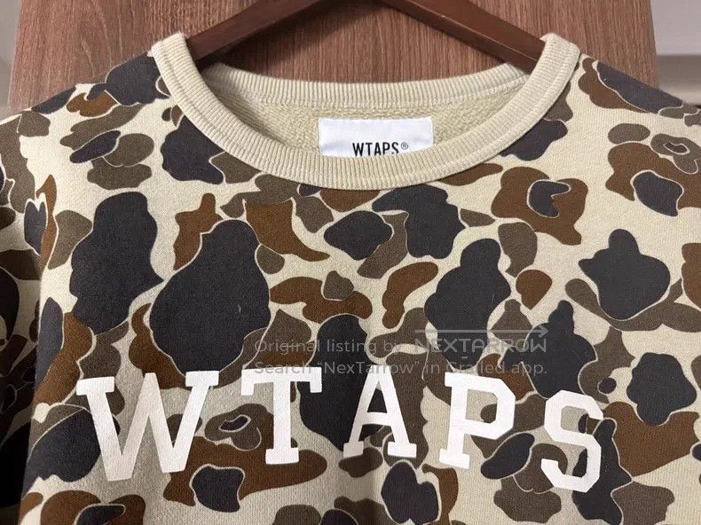 Wtaps Wtaps Camouflage Sweatshirt Size US L / EU 52-54 / 3 - 3 Thumbnail