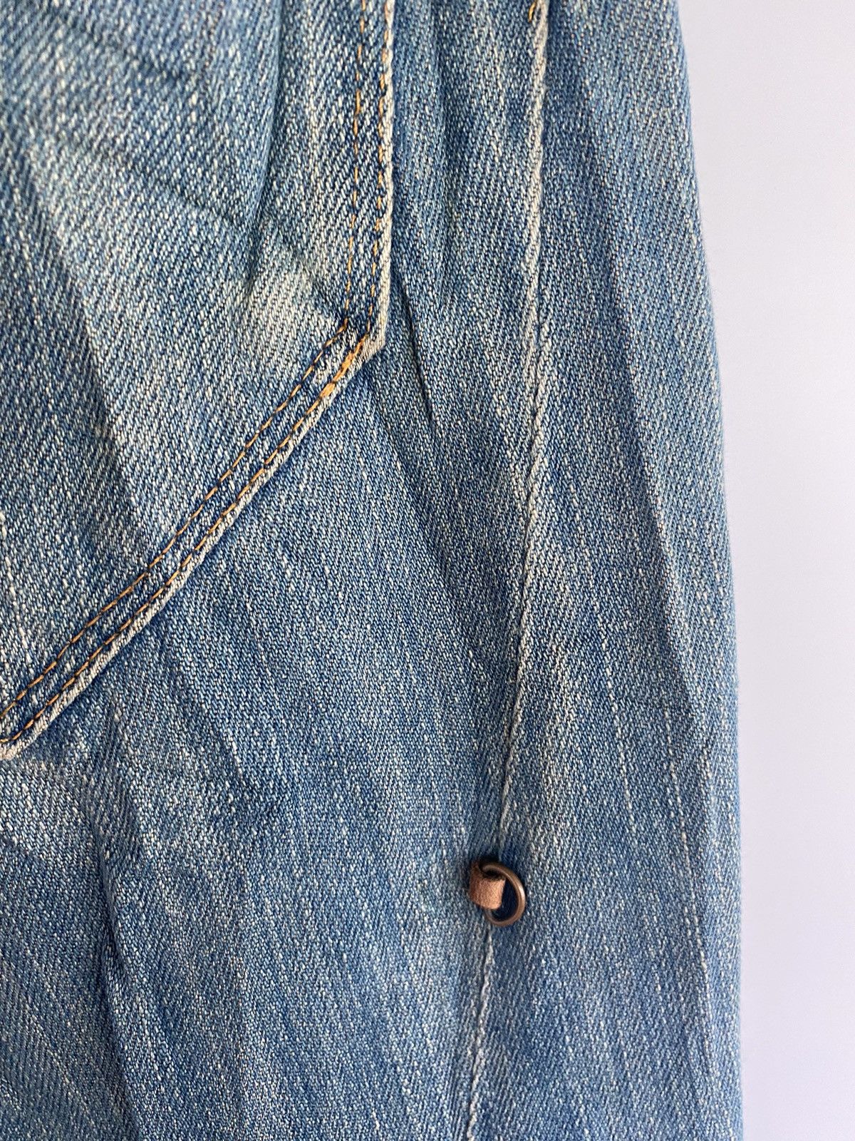 Levi's Levi’s RED Distressed Denim Jeans Pants Made in Italy Size US 34 / EU 50 - 13 Thumbnail
