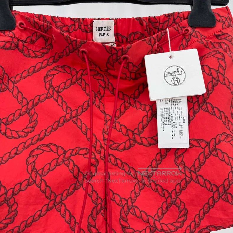 Hermes Hermes Rope knot all-over print shorts Size 24" / US 00 / IT 34 - 3 Thumbnail