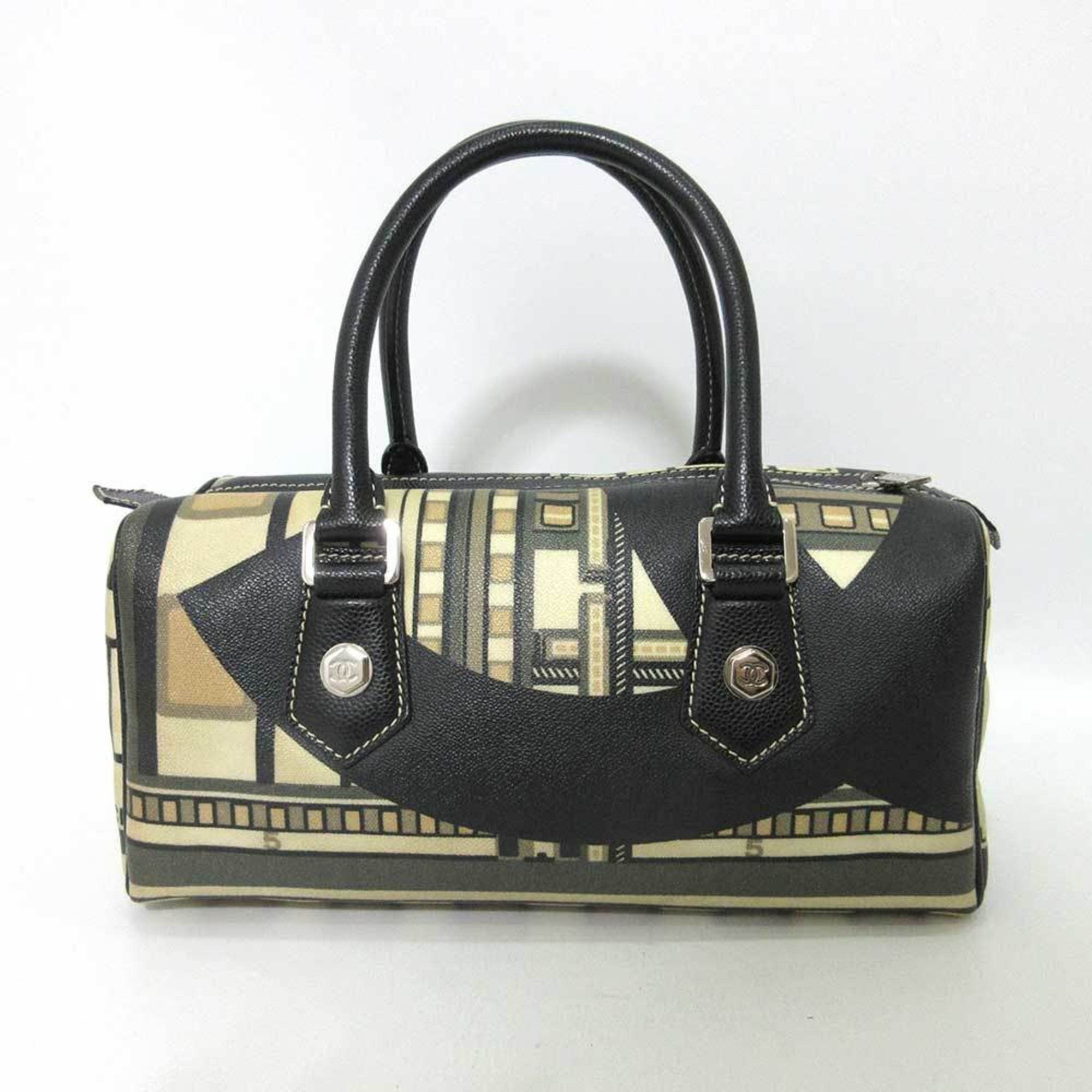 image of Chanel Boston Handbag in Beige, Women's