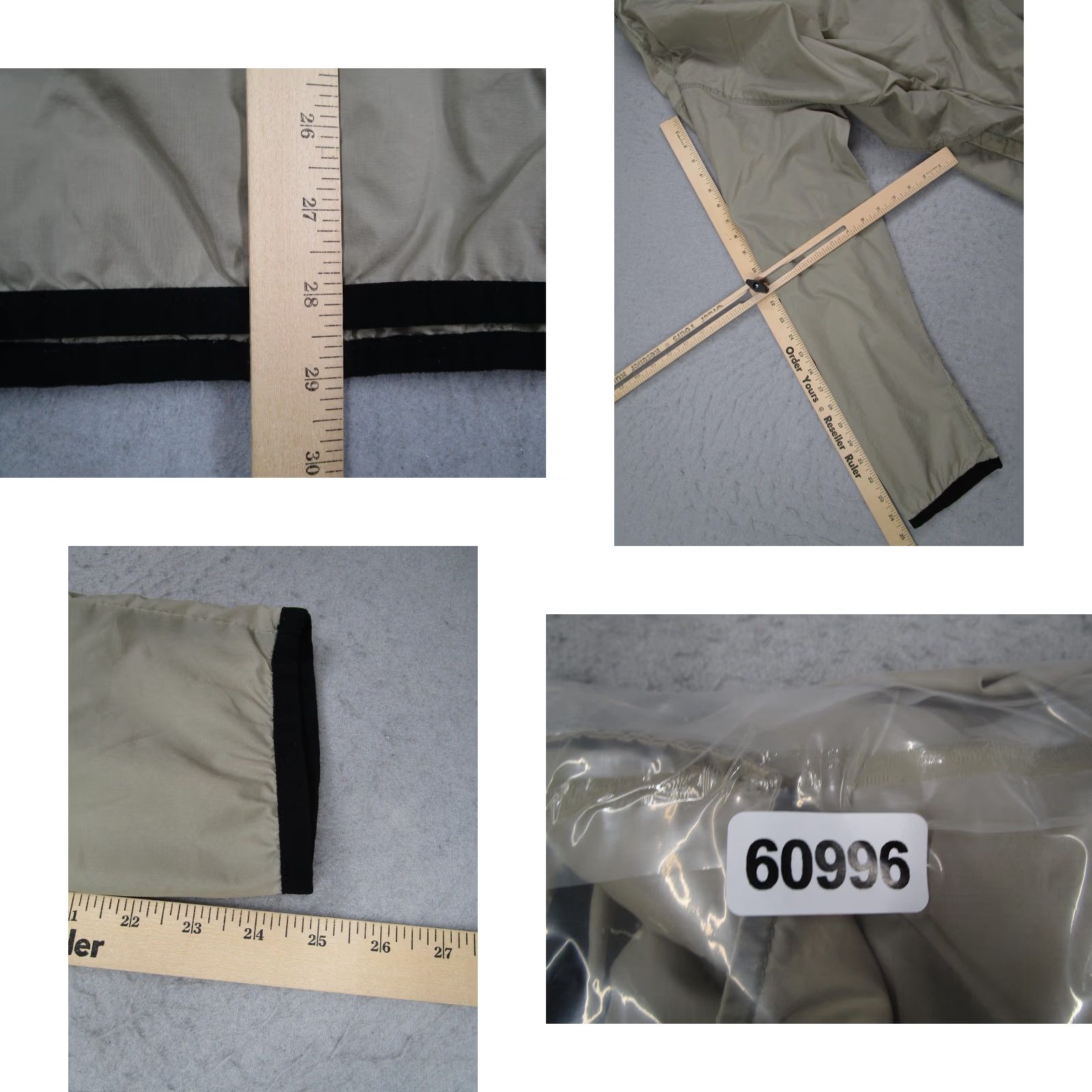 Nike Nike Jacket Mens Large Beige Full Zip Nylon Lightweight Windbreaker Size US L / EU 52-54 / 3 - 8 Thumbnail