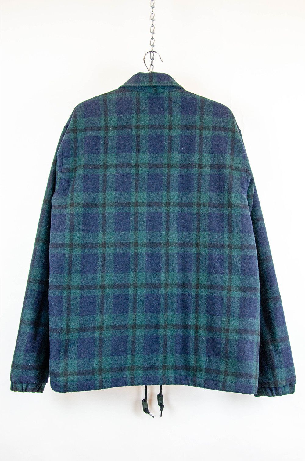 Edwin Edwin Wool Coach Jacket Blue Green Tartan – XL Size US XL / EU 56 / 4 - 2 Thumbnail
