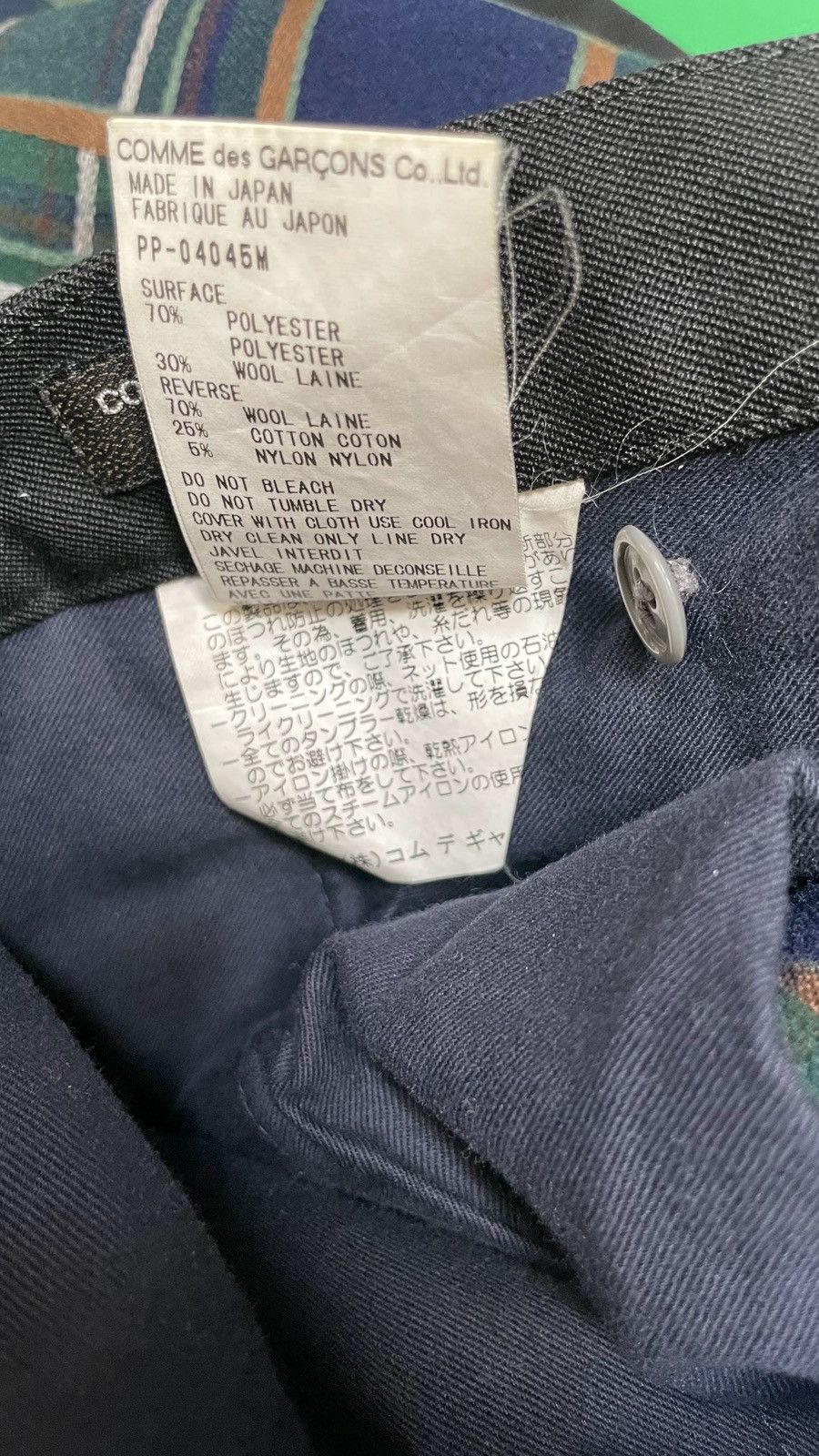 Comme des Garcons Homme Plus AW01 tartan pant Size US 30 / EU 46 - 3 Thumbnail