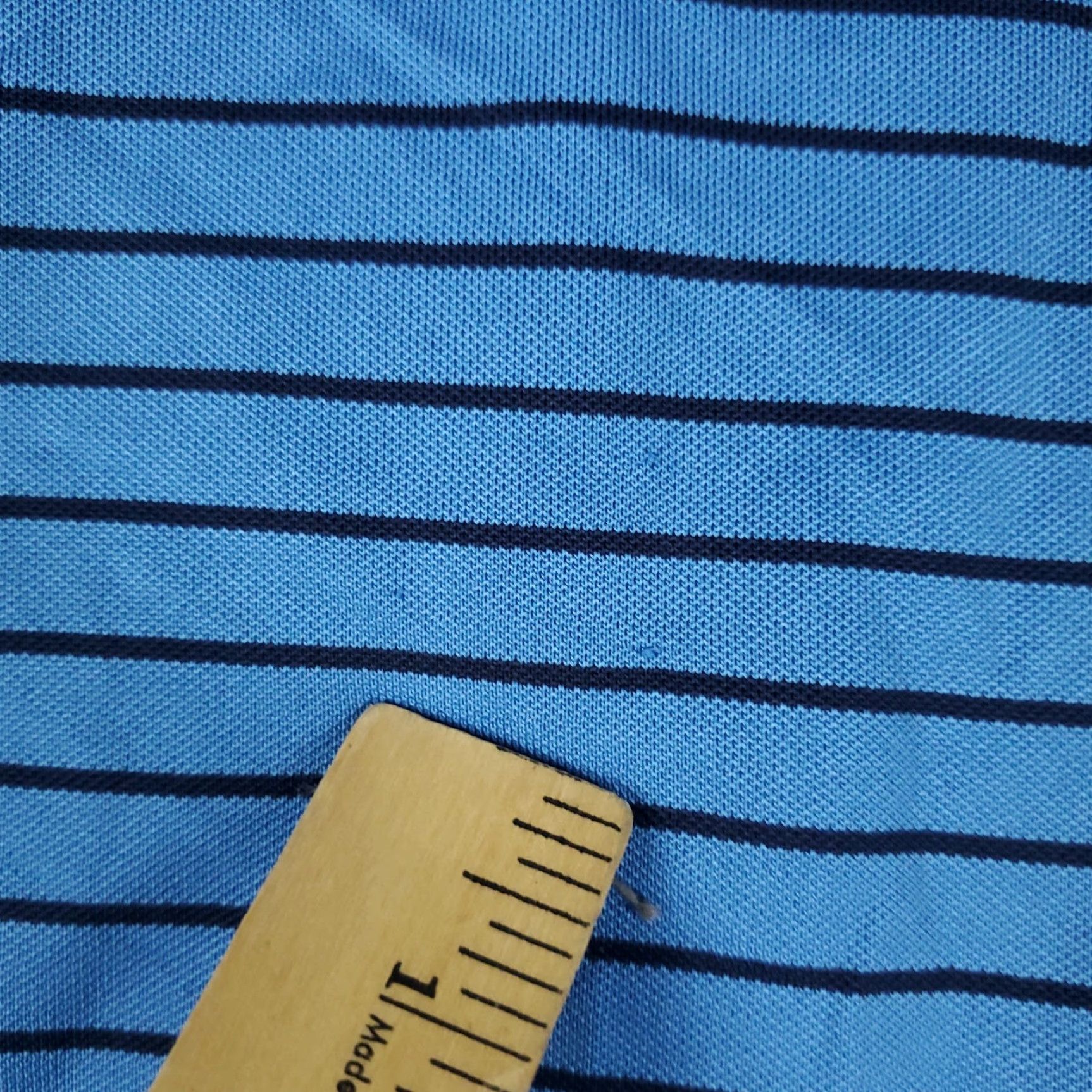 Peter Millar Peter Millar Polo Shirt Mens XL Blue Striped Short Sleeve Polo Button Front Logo Classic Preppy Golf Casual Shirt Size US XL / EU 56 / 4 - 3 Thumbnail