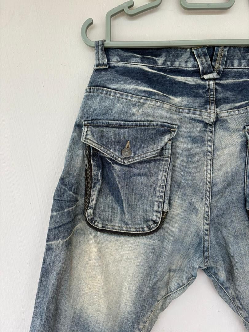 PPFM VTG PPFM Denim Pant Curve Design Rare Design Size US 34 / EU 50 - 9 Thumbnail