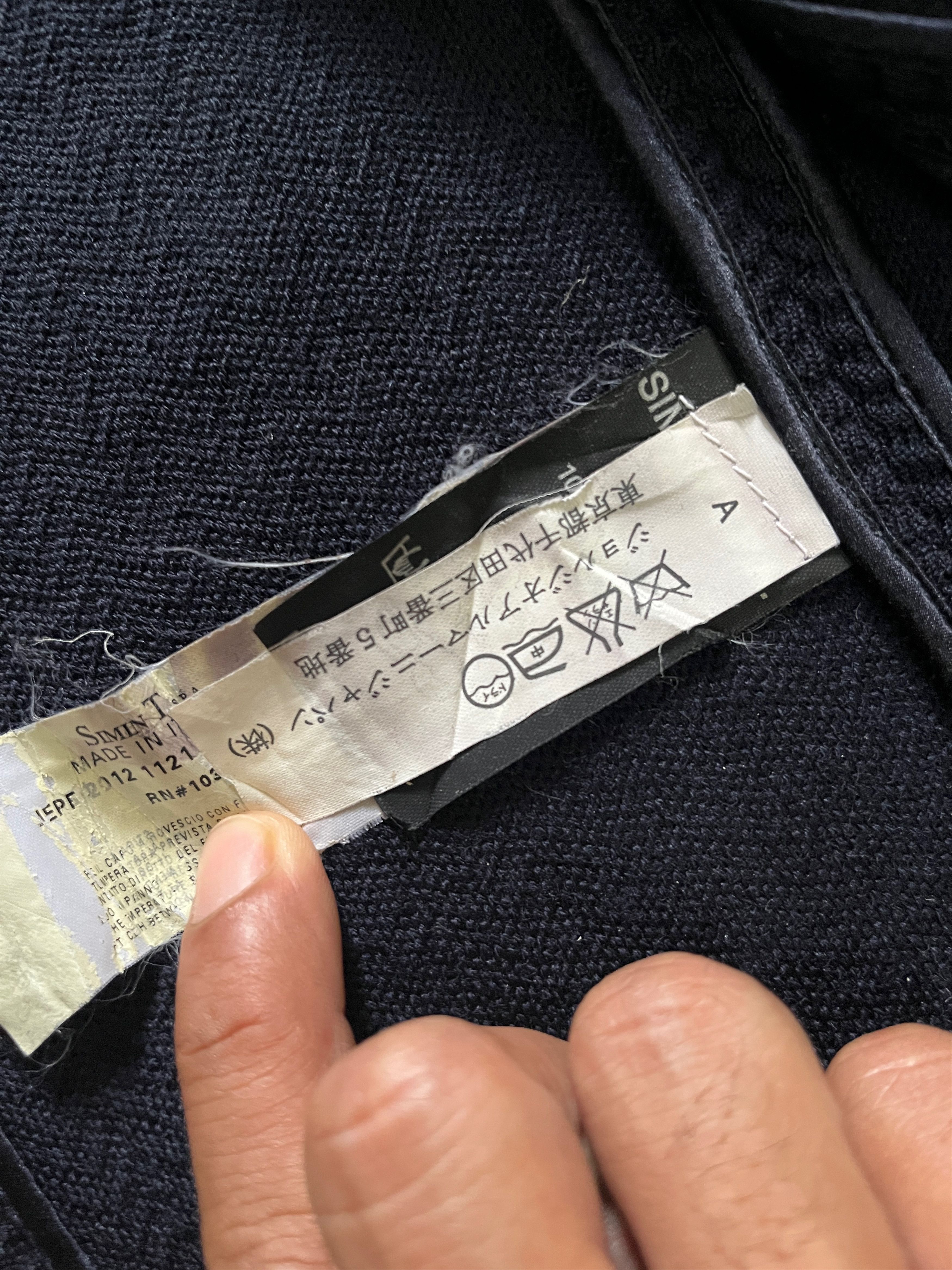 Giorgio Armani Vintage Giorgio Armani Italy Structured Wool Blazer Size 38 Size S / US 4 / IT 40 - 13 Thumbnail