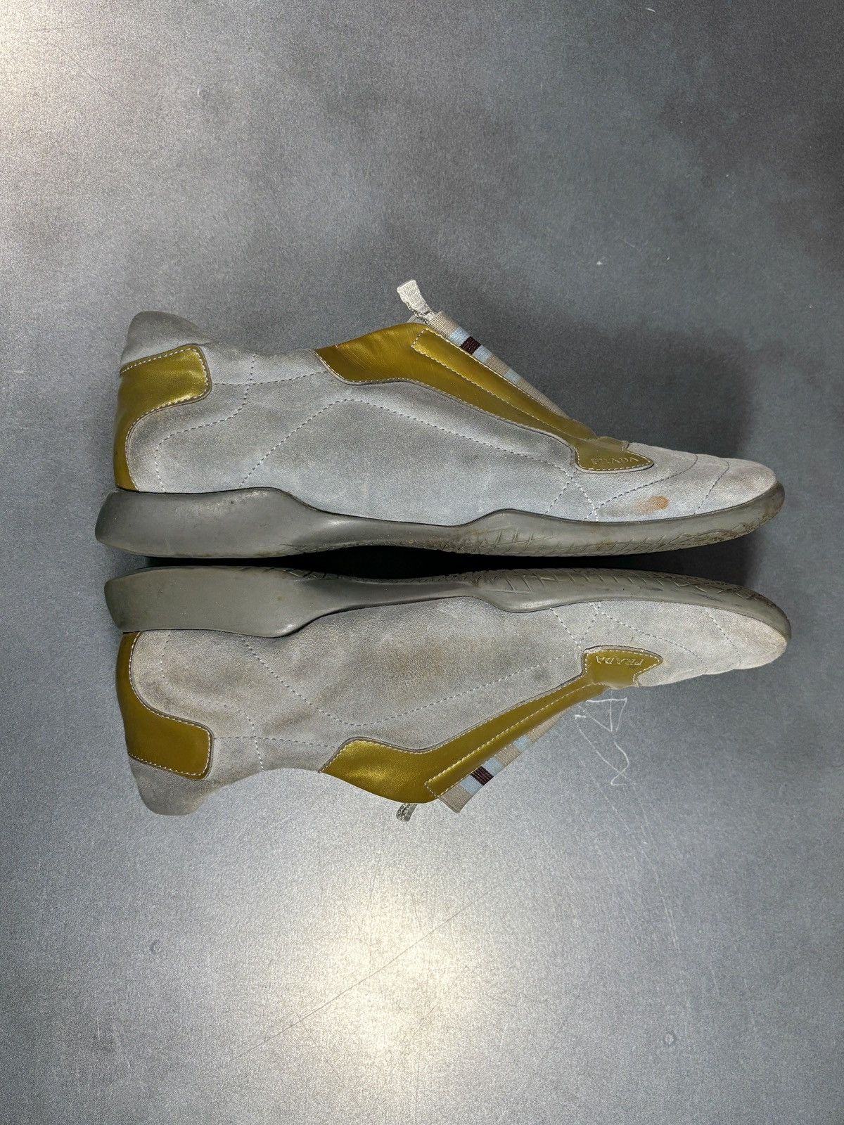 Prada S/S 2000 Prada Sport Shoes Vintage Suede SlipOn Square Toe Size US 7 / IT 37 - 22 Thumbnail