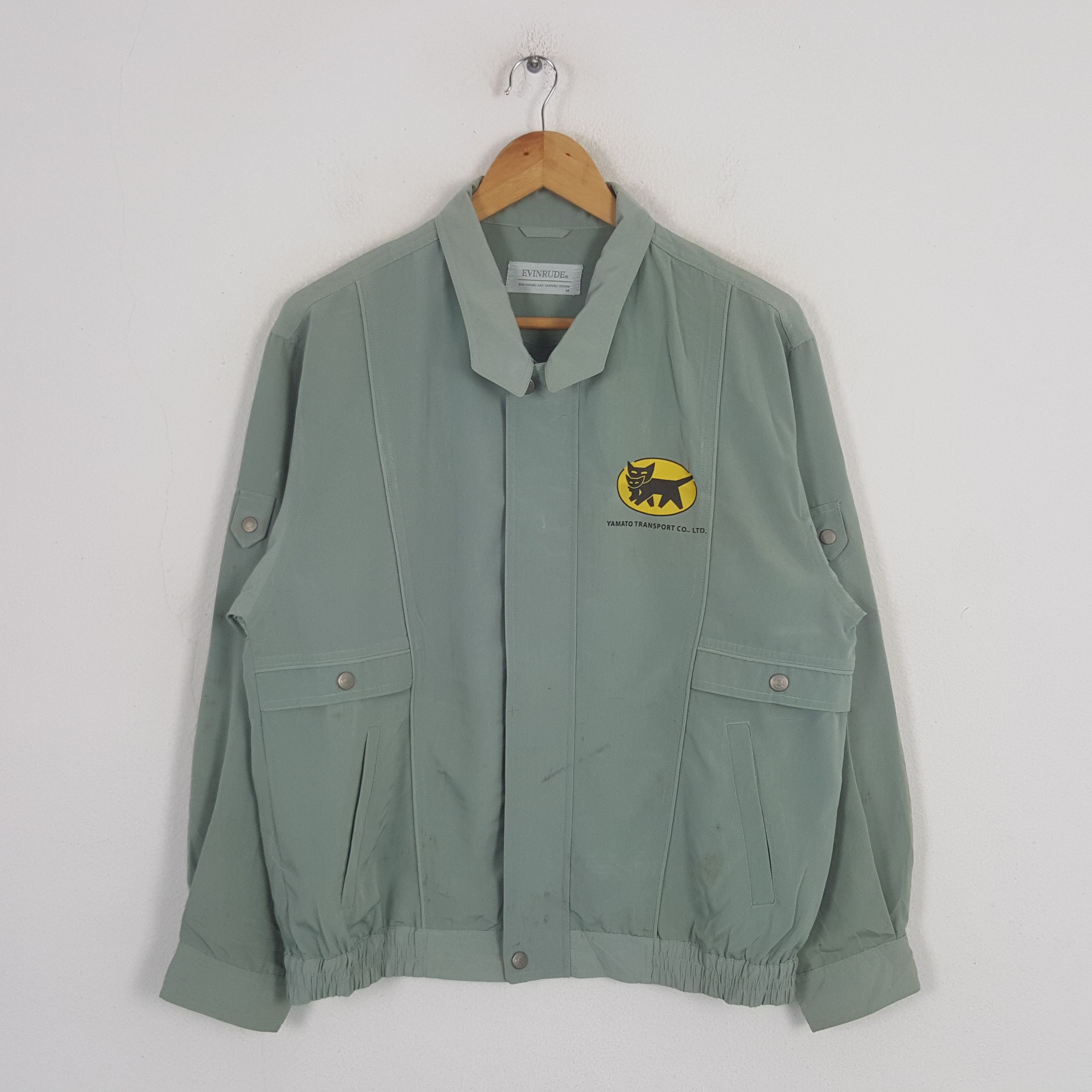 Japanese Brand × Vintage Vintage Yamato Transport Japanese Uniform Jacket C290N11 Size US M / EU 48-50 / 2 - 3 Thumbnail