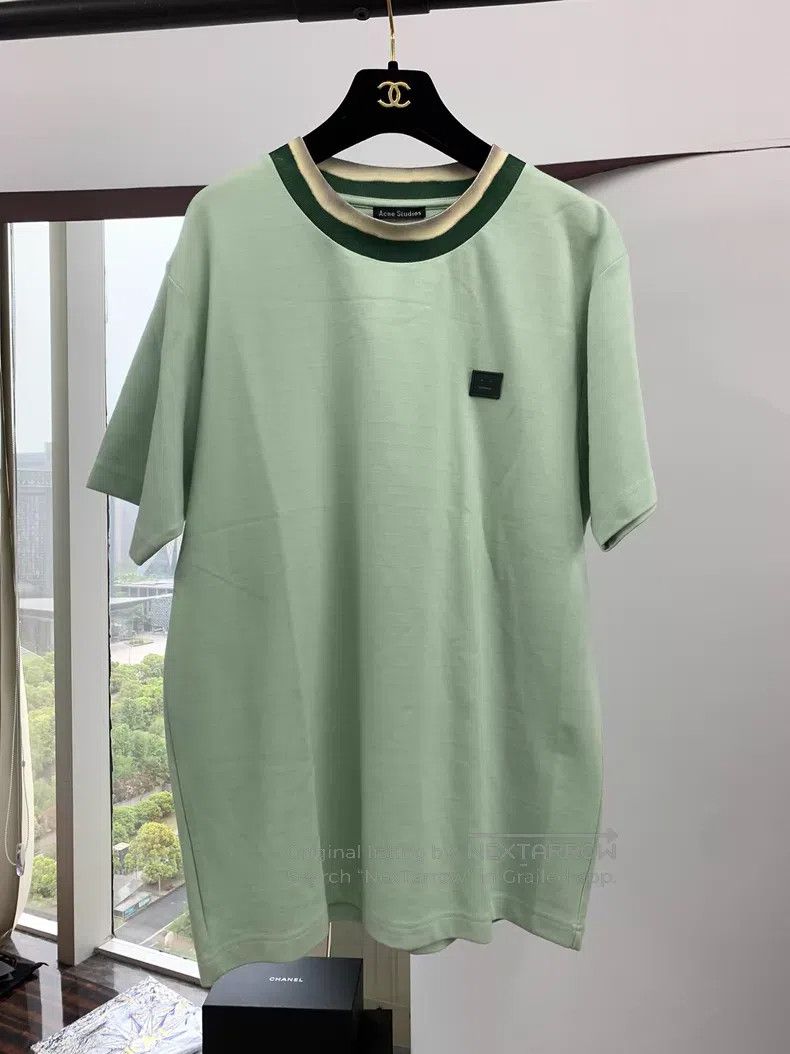 Acne Studios Acne Studios Mint green short-sleeve T-shirt Size US S / EU 44-46 / 1 - 1 Thumbnail