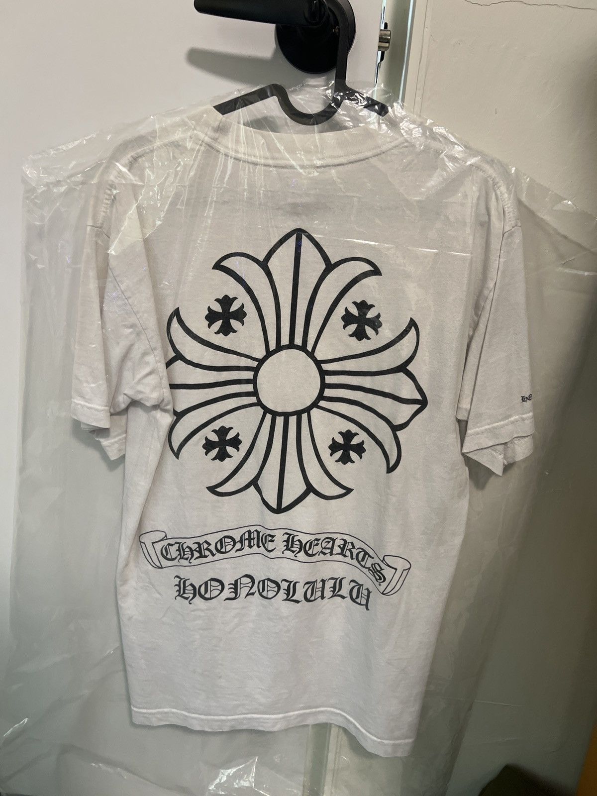 image of Chrome Hearts Honolulu in White, Men's (Size Medium)