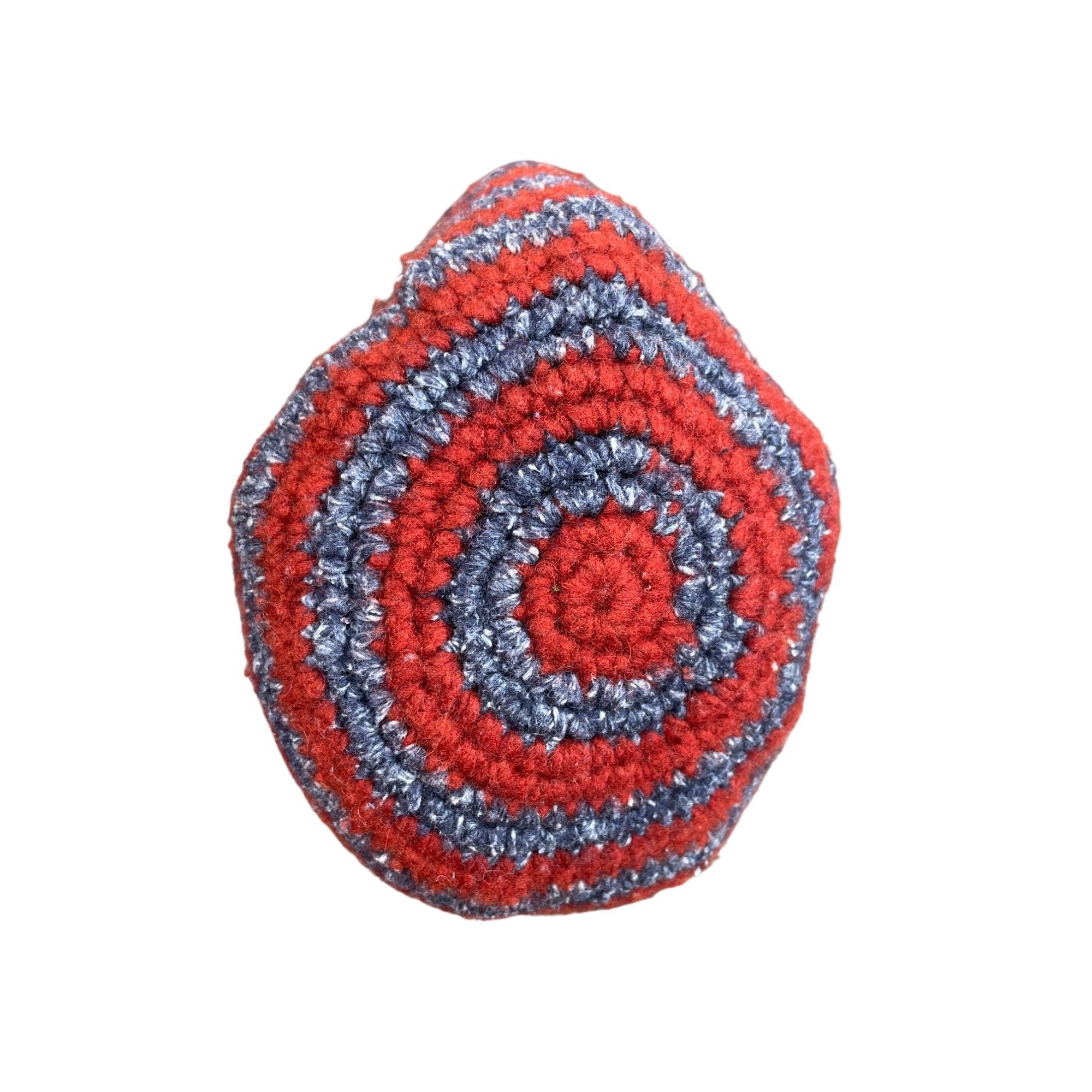 Other Native Creation Handmade gray red wool Earflap winter hat SK Size ONE SIZE - 8 Thumbnail