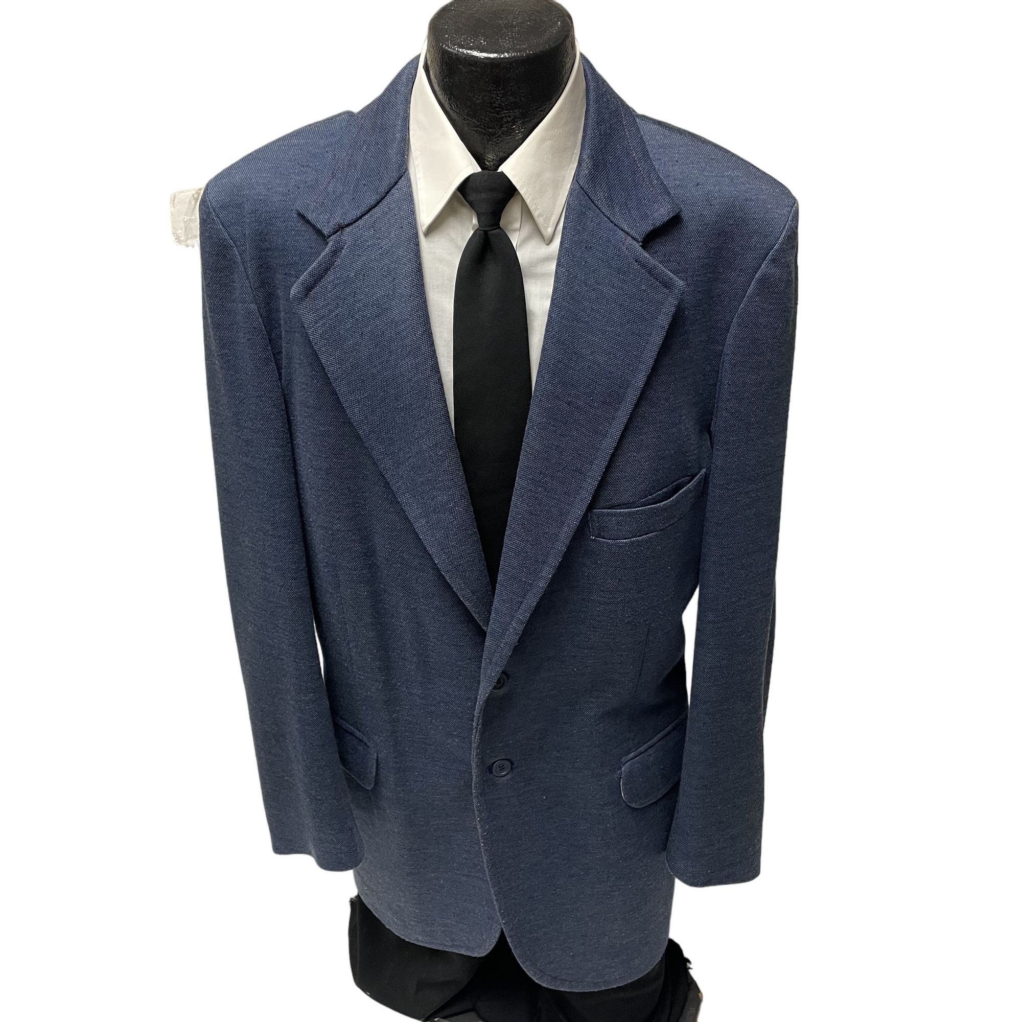 Other Vtg BESPOKE MOD Sport Coat Knit Cotton Jacket 44 L Size 44L - 1 Thumbnail