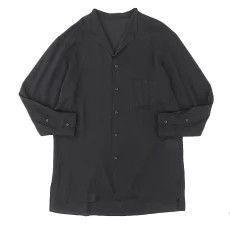Yohji Yamamoto Yohji Yamamoto R-Notched Shirt Size US L / EU 52-54 / 3 - 1 Thumbnail