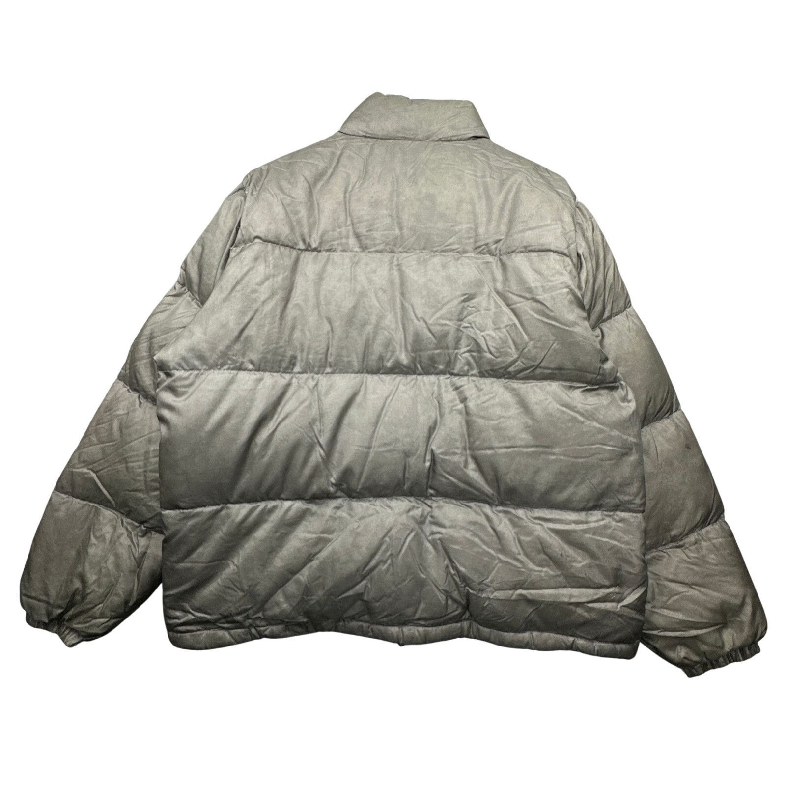 Calvin Klein Vintage Calvin Klein Down Puffer Jacket Gray XL STAINED Size US XL / EU 56 / 4 - 2 Thumbnail