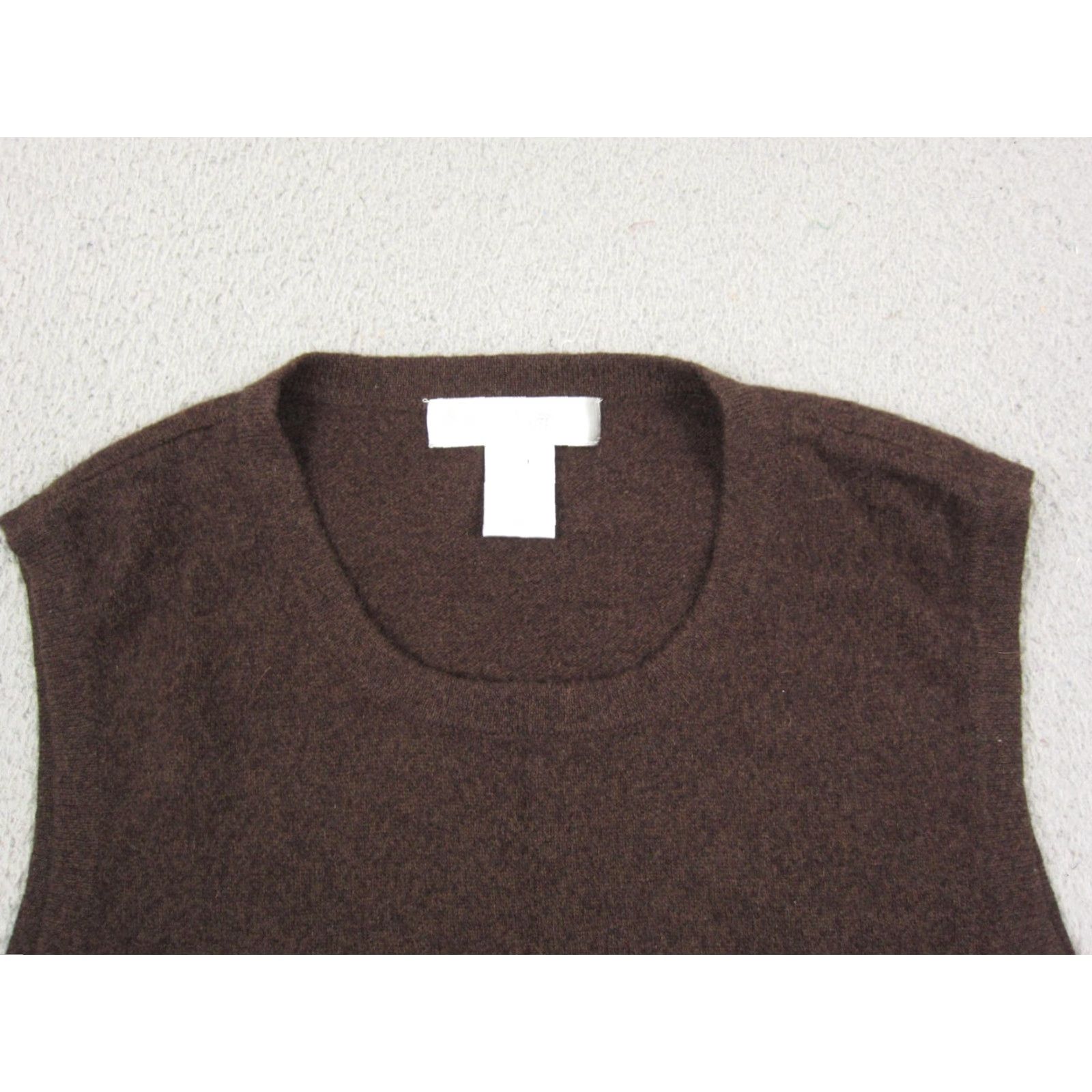 Vintage VINTAGE McDuff Vest Womens M Brown 100% Cashmere Sleeveless Crew Neck 90s Adults Womens Size M / US 6-8 / IT 42-44 - 2 Thumbnail