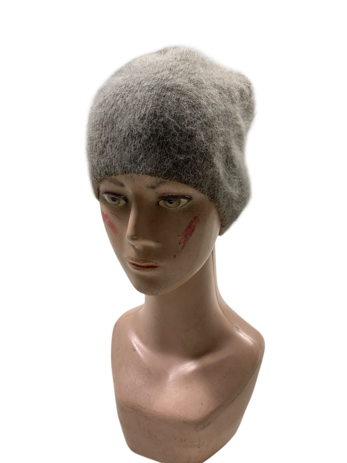 Japanese Style Hairy Beanie Hats RARE