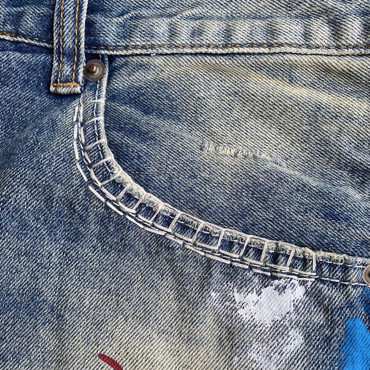 Japanese Brand Reworked Flared Gallery Dept. Custom Jeans Japanese Style Size US 34 / EU 50 - 6 Thumbnail