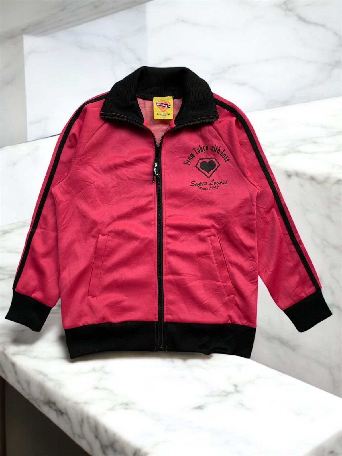 Hysteric Glamour 1990s Super Lovers Zip Track Jacket Size US S / EU 44-46 / 1 - 2 Thumbnail