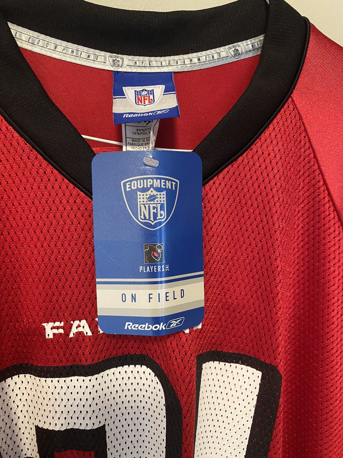 NFL Vintage NFL Deangelo Hall Authentic Atlanta Falcons Jersey Size US XXL / EU 58 / 5 - 10 Thumbnail