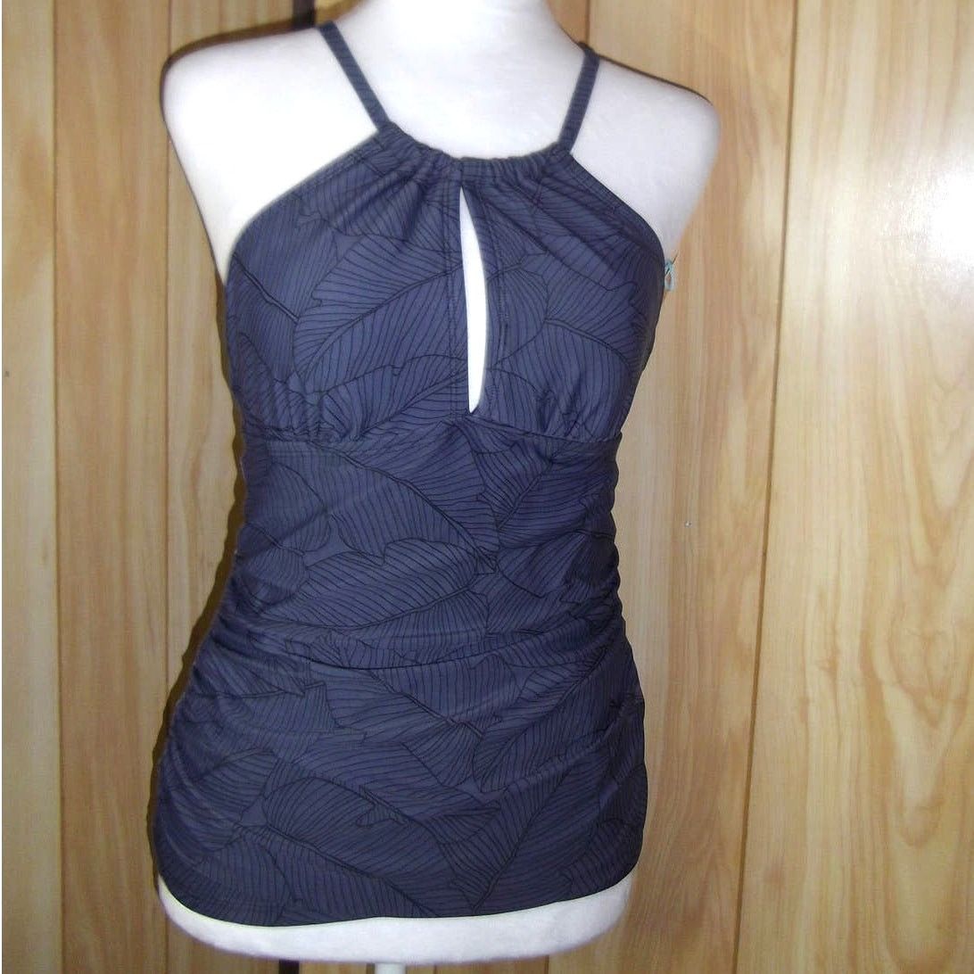 Other NWT Kona Sol Halter Neckline Geometric Tankini Top S Size ONE SIZE - 1 Thumbnail