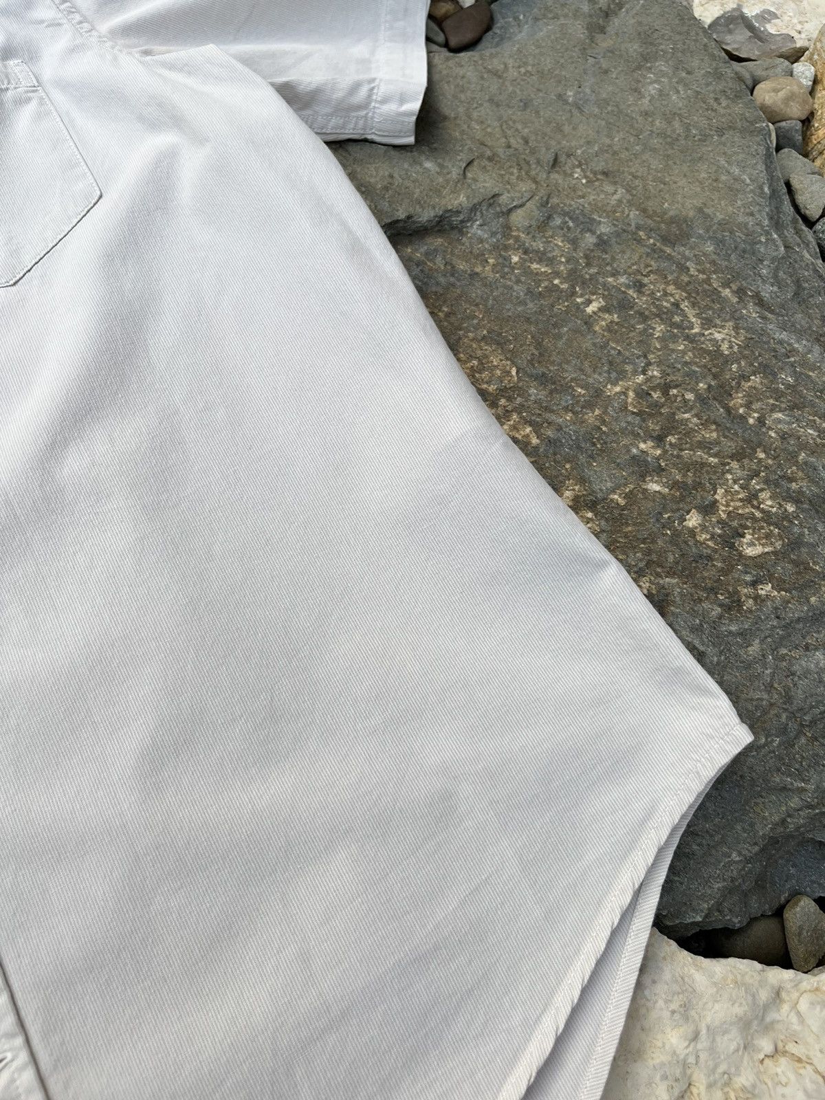 Norse Projects Norse Projects osvald micro stripe ss cotton pocket shirt Size US S / EU 44-46 / 1 - 13 Thumbnail