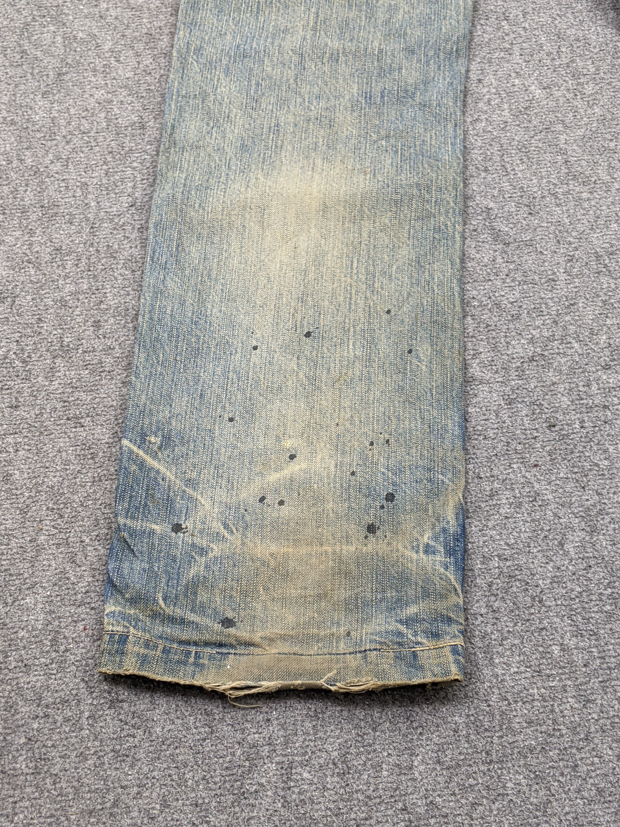If Six Was Nine Johnbull Kojima Genes Japan Multi Pocket Rusty Jeans DJ0013Z Size US 33 - 21 Thumbnail