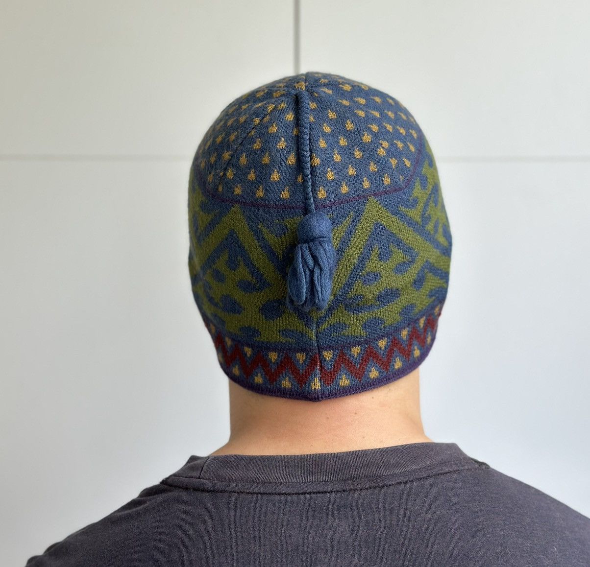 Patagonia Rare Patagonia Vintage Hat Wool Knit Multicolour Size One Size ONE SIZE - 7 Thumbnail