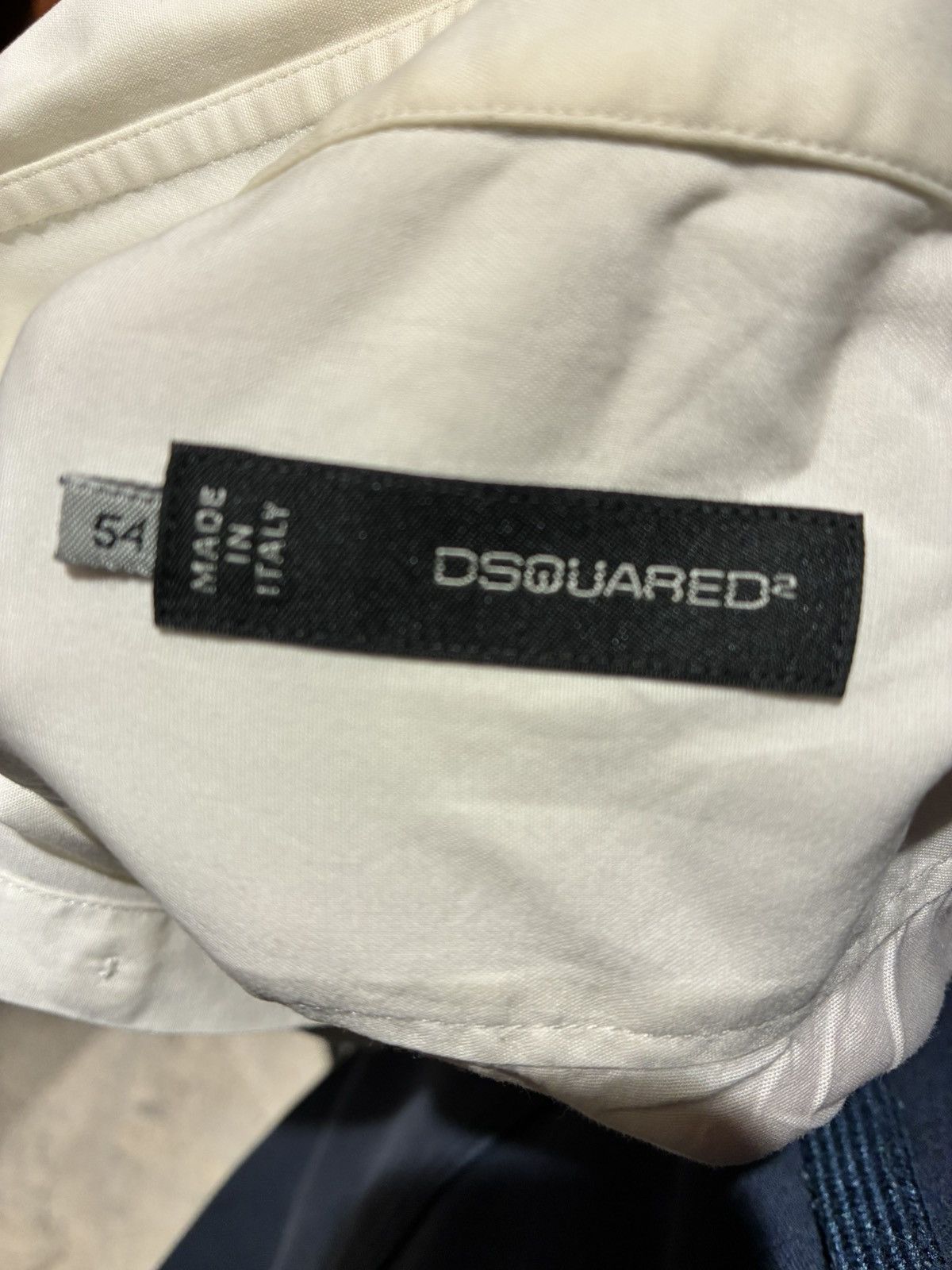 Dsquared2 DeSquared white dress shirt Size US L / EU 52-54 / 3 - 3 Thumbnail